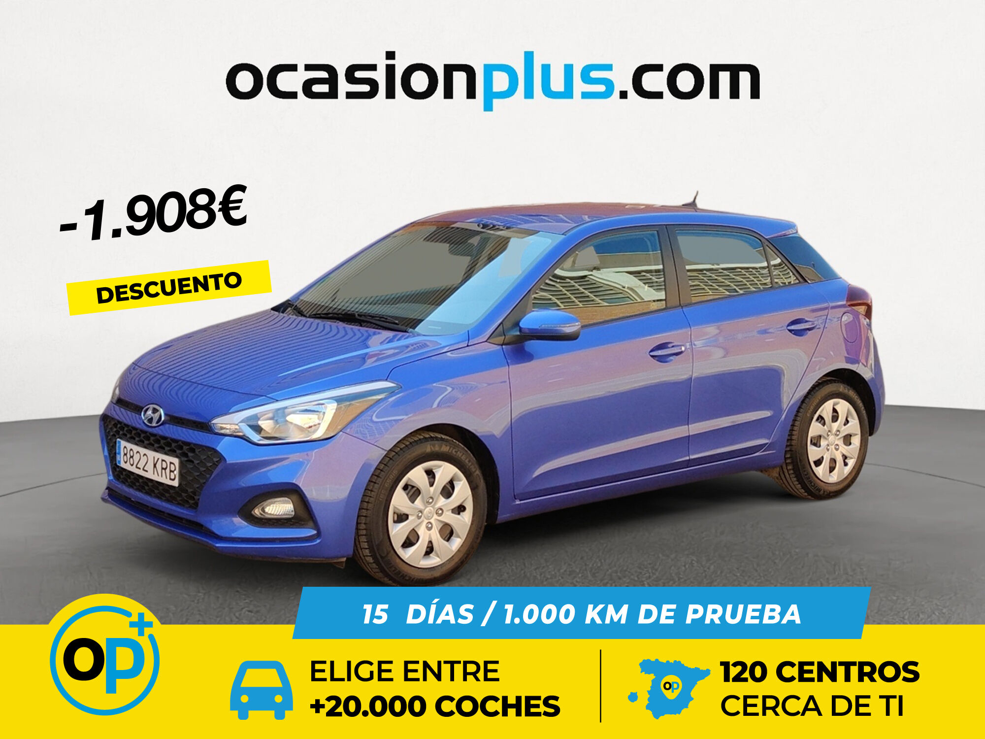HYUNDAI i20 (1.0 TGDI Essence LE 74 kW (100 CV)) en Madrid