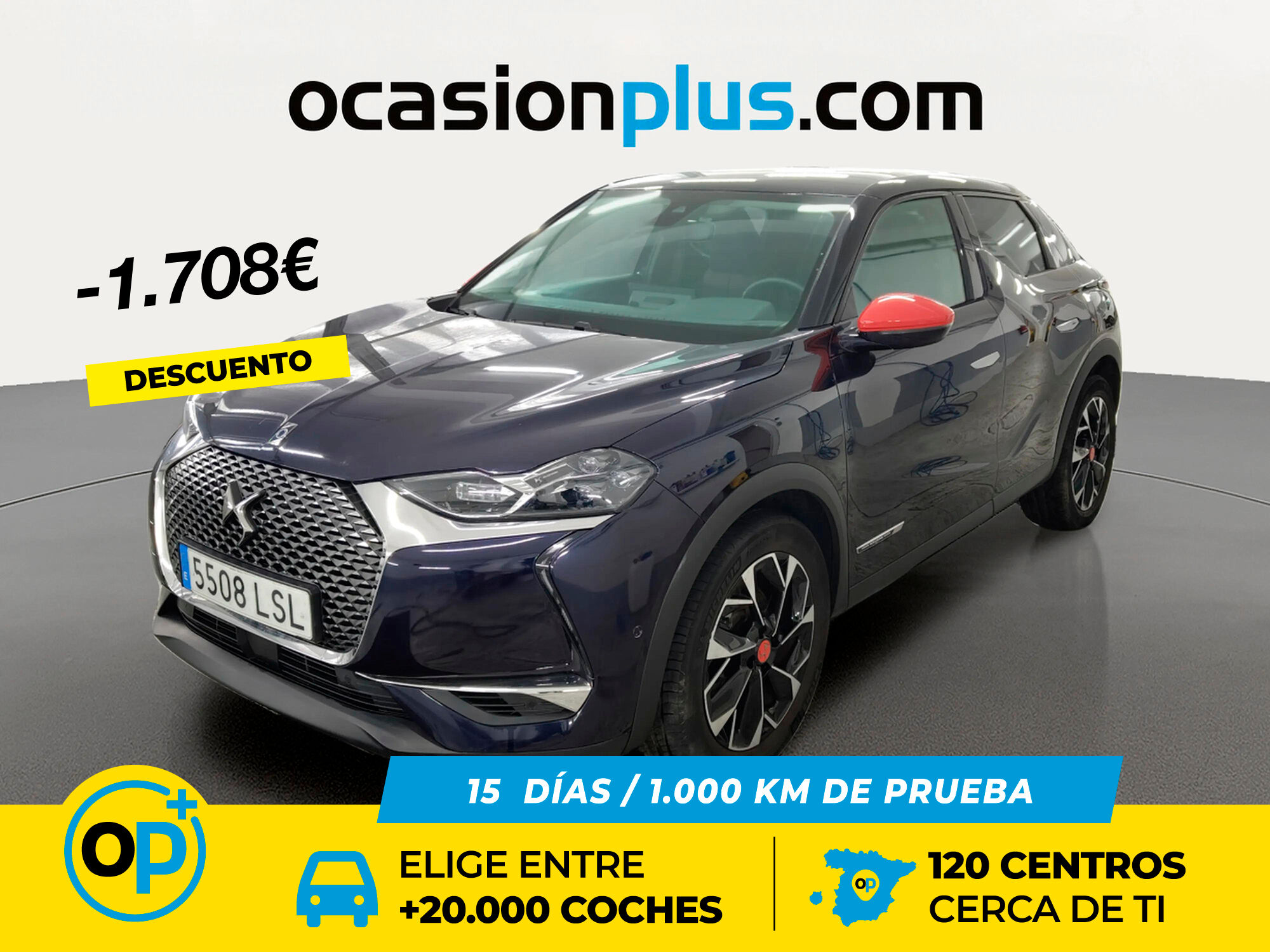 DS DS3 Crossback (BlueHDi 130 Ines de la Fressange Auto 96 kW (131 CV)) en 