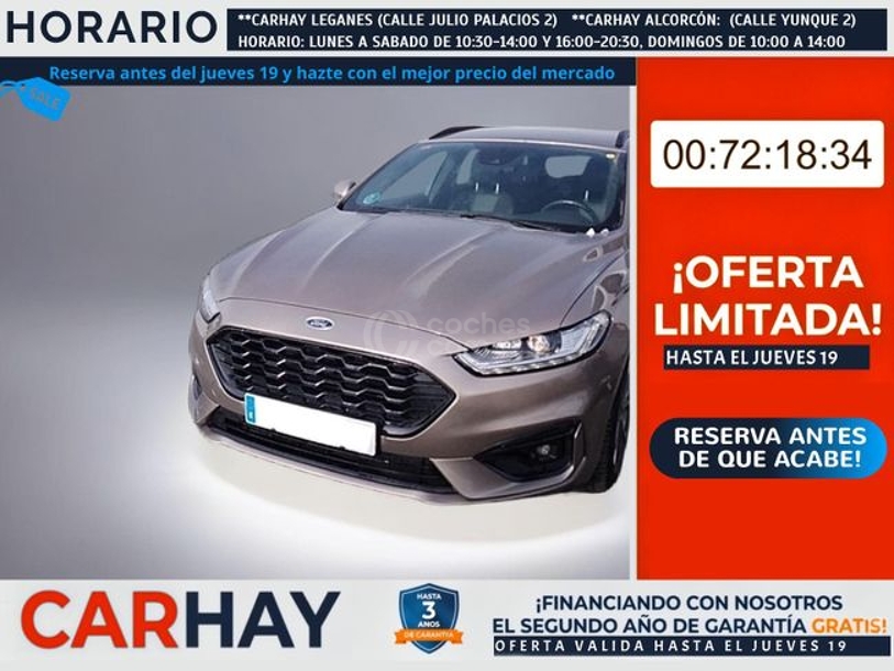 Foto del FORD Mondeo Sportbreak 2.0 HEV ST-Line