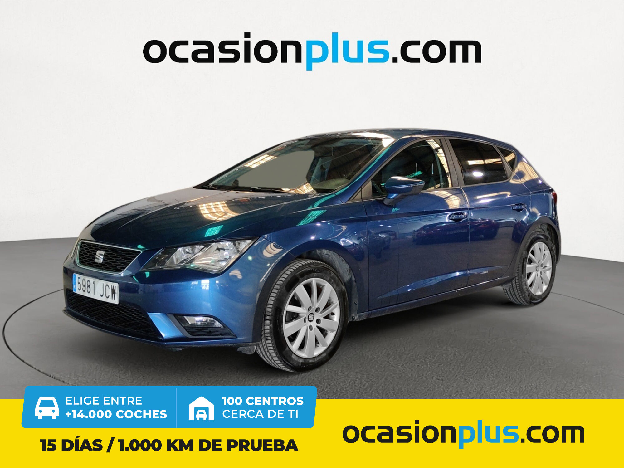SEAT León (1.6 TDI St&Sp Reference Plus 77 kW (105 CV)) en Madrid