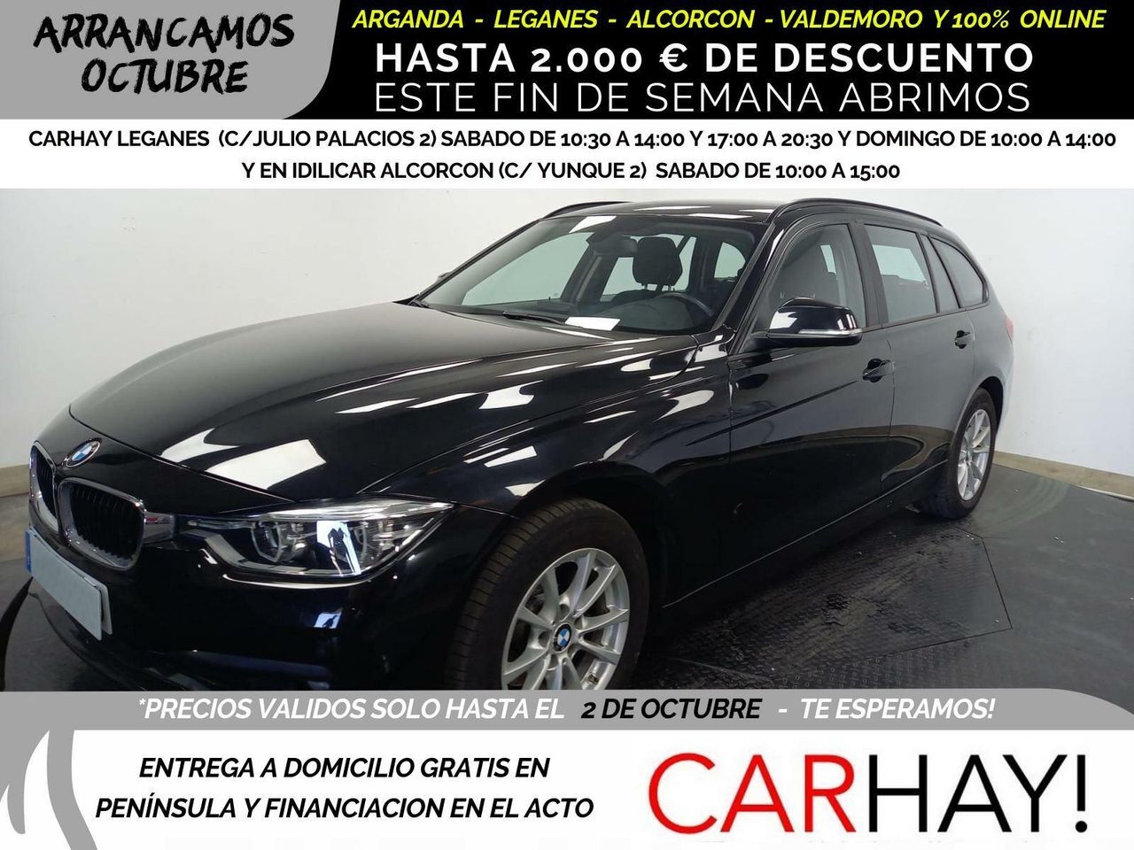 BMW Serie 3 (REEKS TOURING 318D (100 KW) 5D) en Madrid