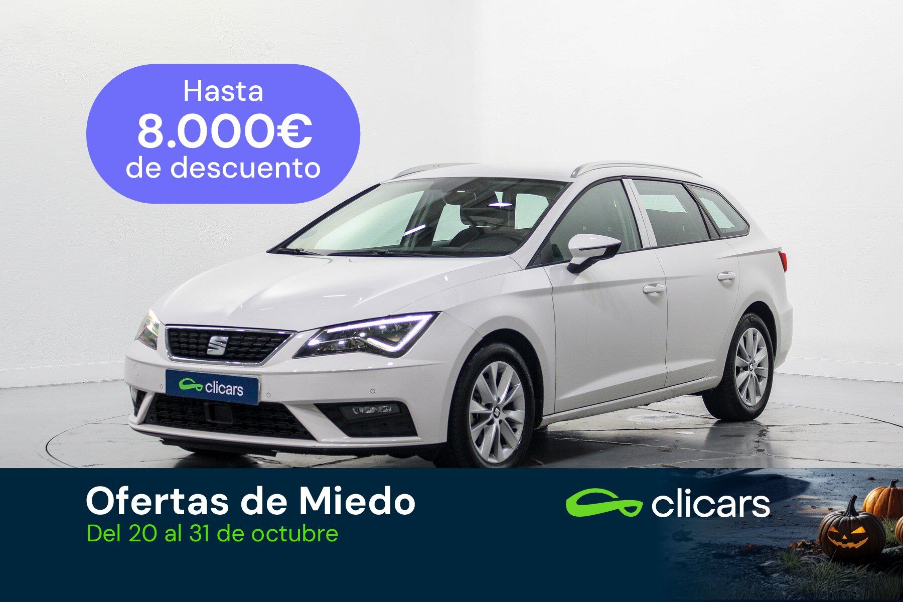 SEAT León (León ST 1.4 TGI GNC S&S Style DSG 110) en Madrid
