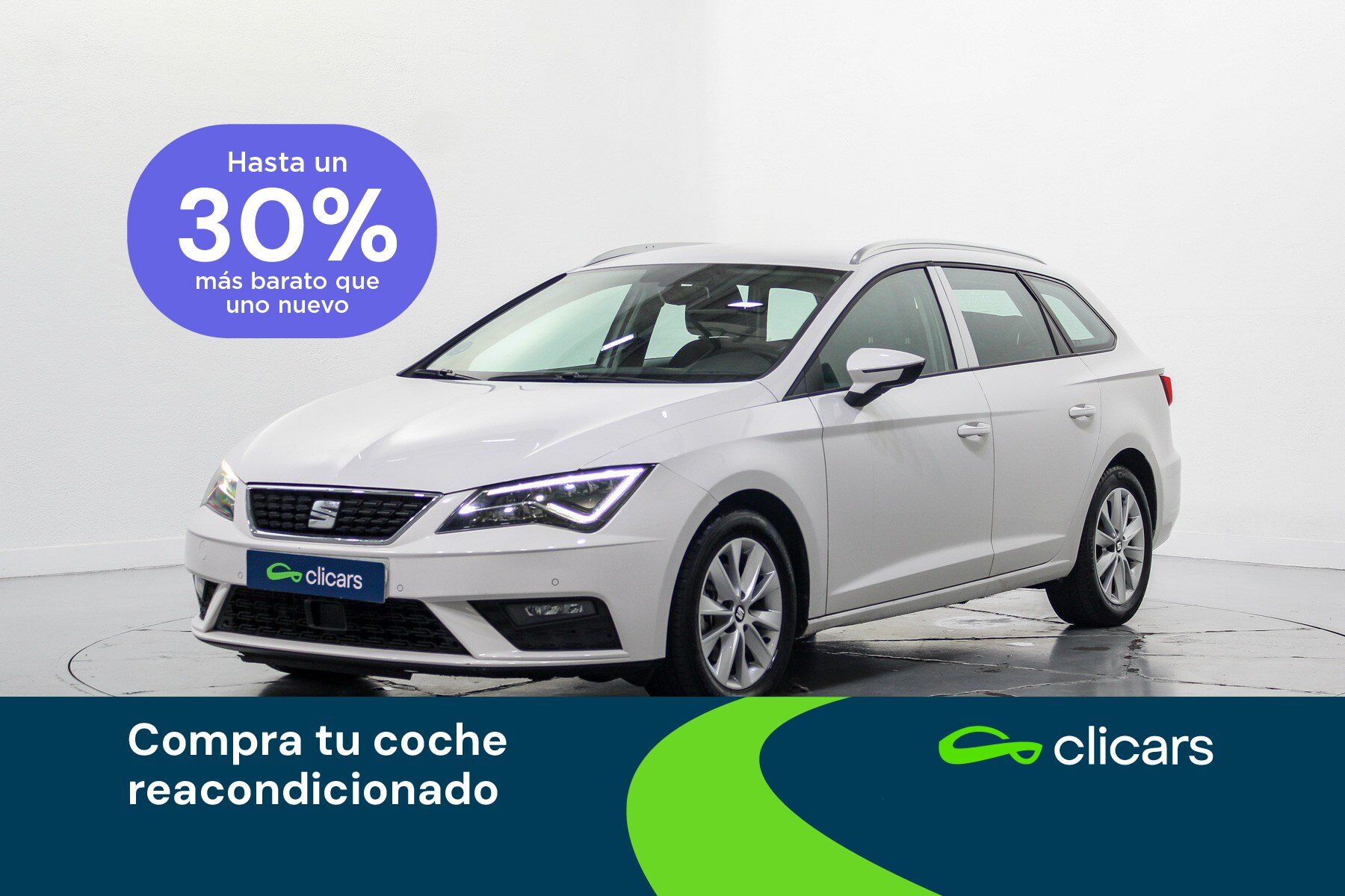 SEAT León (León ST 1.4 TGI GNC S&S Style DSG 110) en Madrid