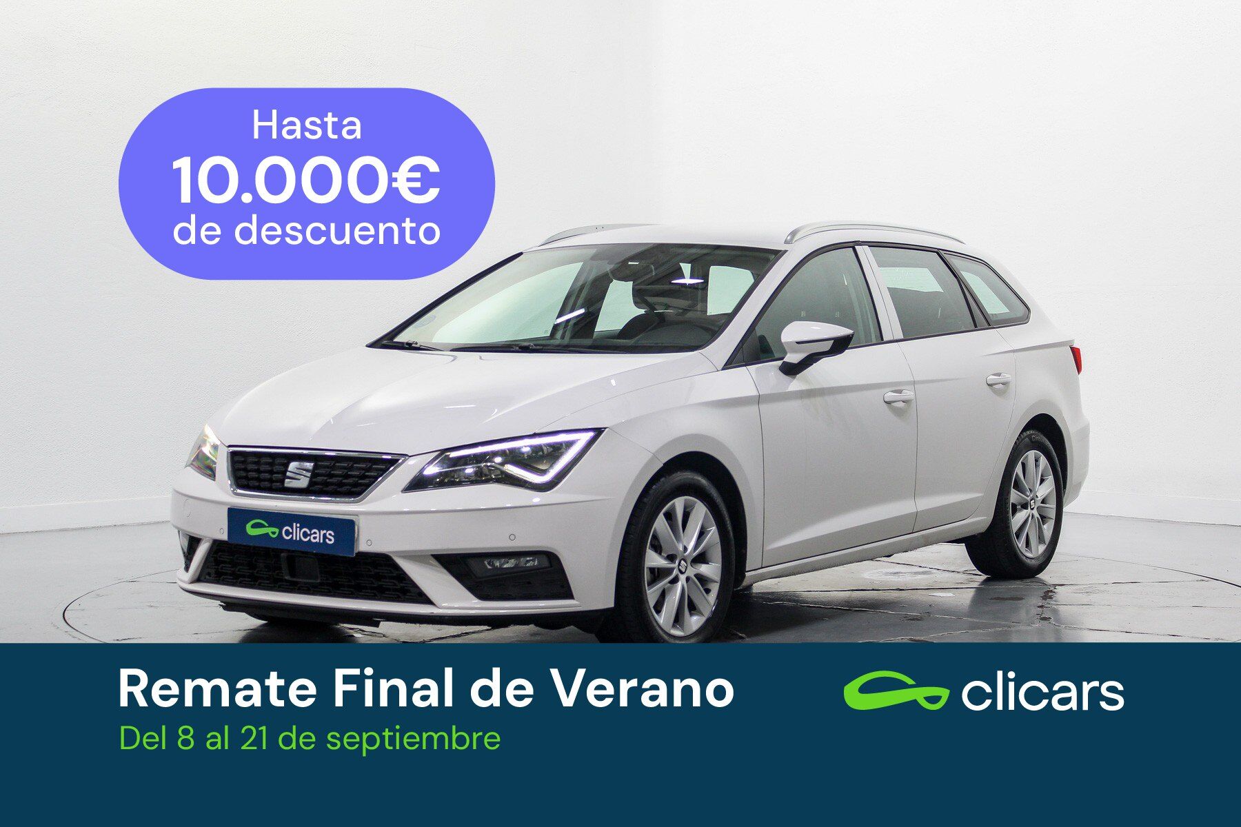 SEAT León (León ST 1.4 TGI GNC S&S Style DSG 110) en Madrid