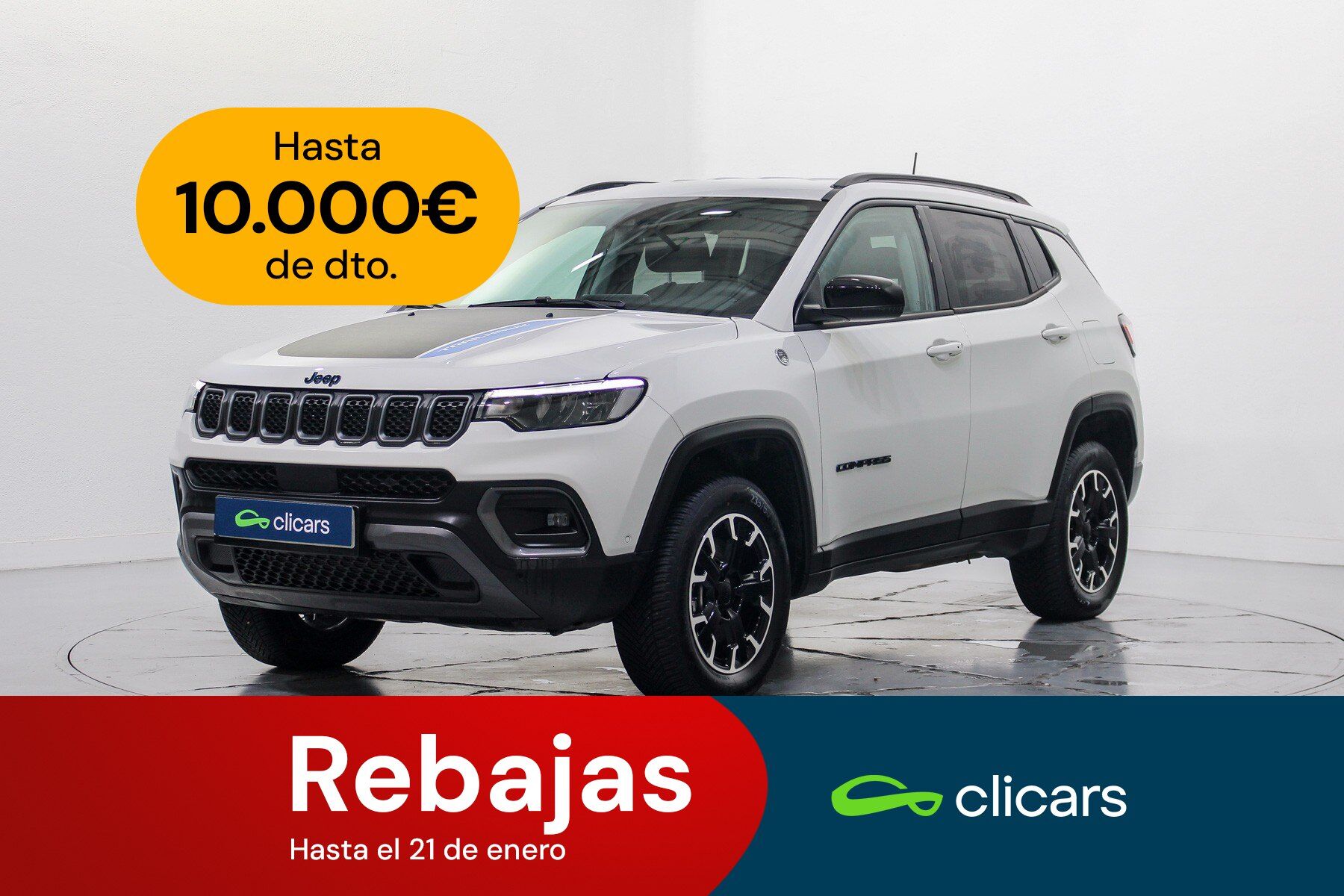JEEP Compass (Compass 1.3 PHEV Trailhawk EAWD Aut. 240) en Madrid