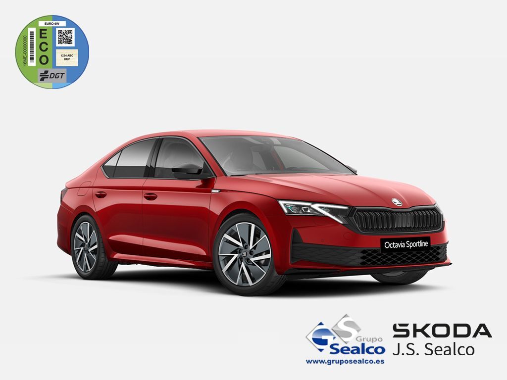SKODA Octavia (1.5 TSI MHEV Sportline DSG7 110kW) en Madrid