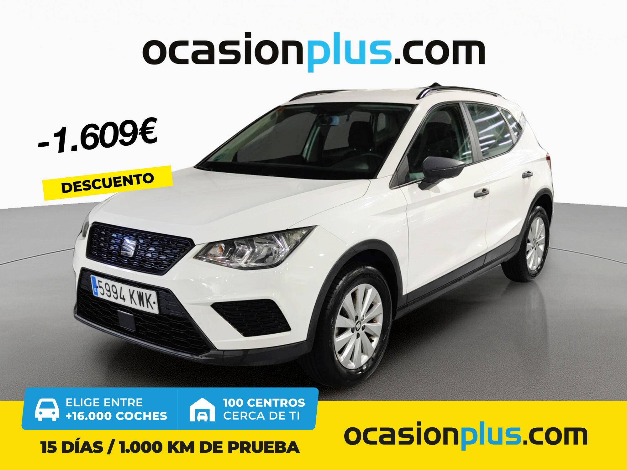 SEAT Arona (1.0 TSI S&S Reference Plus 70 kW (95 CV)) en Madrid
