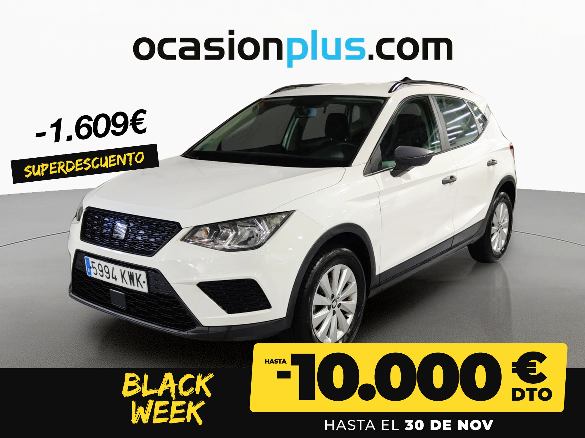 SEAT Arona (1.0 TSI S&S Reference Plus 70 kW (95 CV)) en Madrid