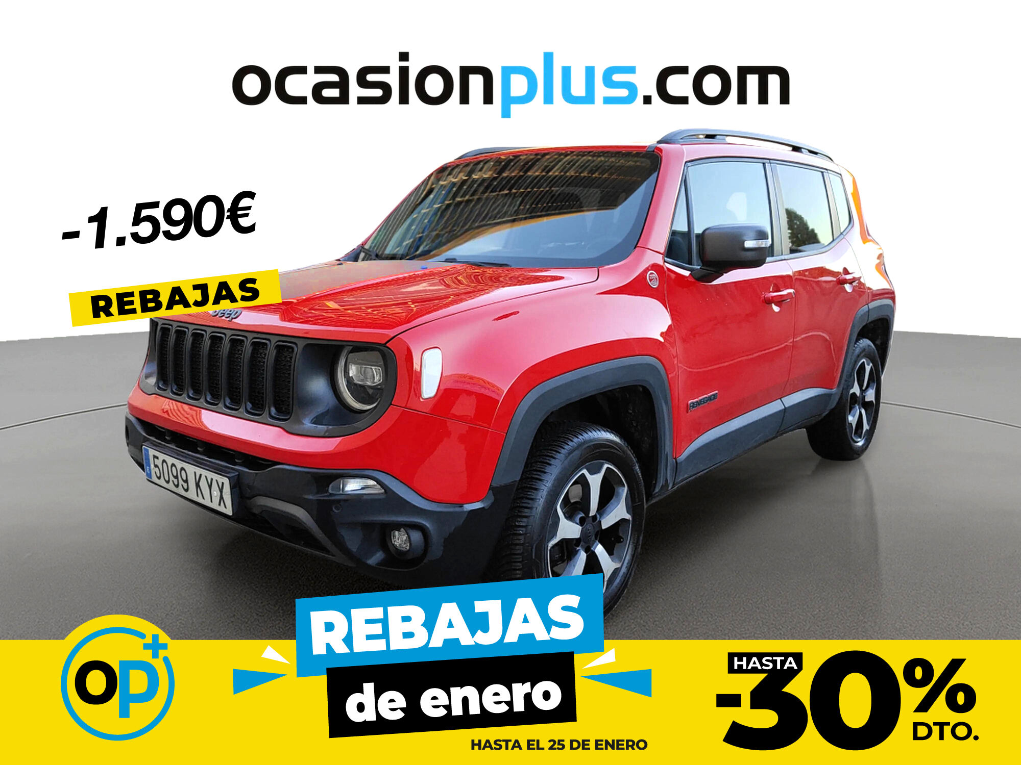 JEEP Renegade (2.0 Multijet Trailhawk 4x4 AD Low Auto 125 kW (170 CV)) en M