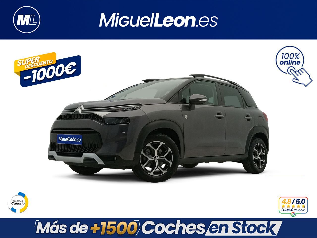 CITROEN C3 Aircross (PureTech 81kW (110CV) S&S C-Series) en Palmas, Las