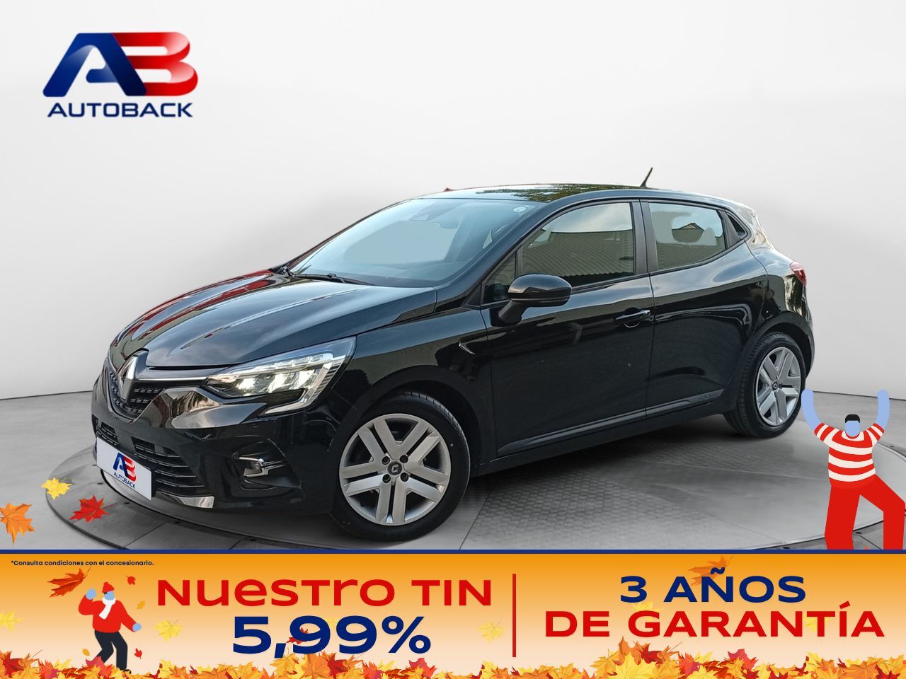 RENAULT Clio (Intens E-Tech Híbrido 104 kW (140CV)) en Madrid