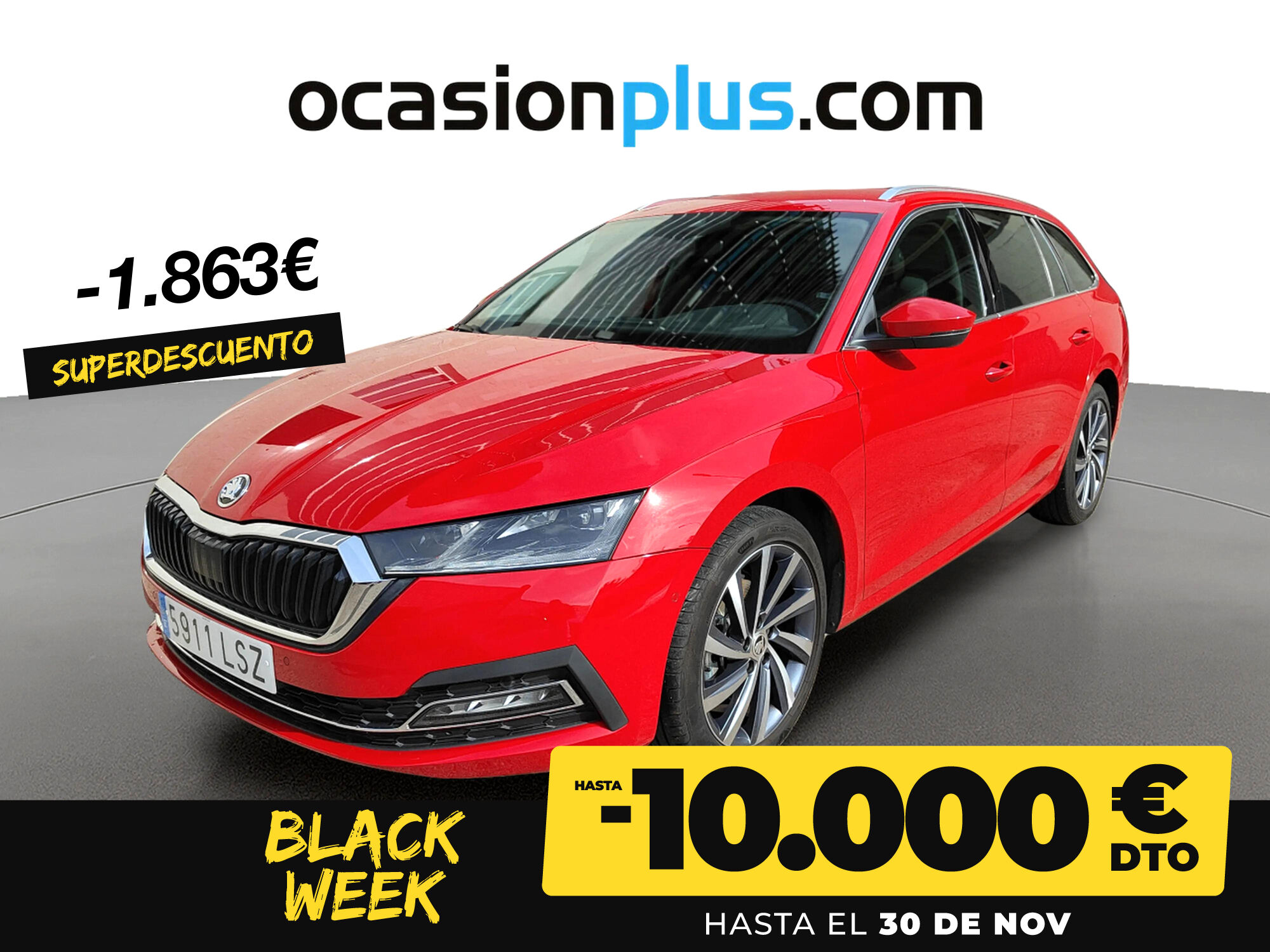 SKODA Octavia (1.5 TSI m-HEV Style 110 kW (150 CV) DSG) en Madrid