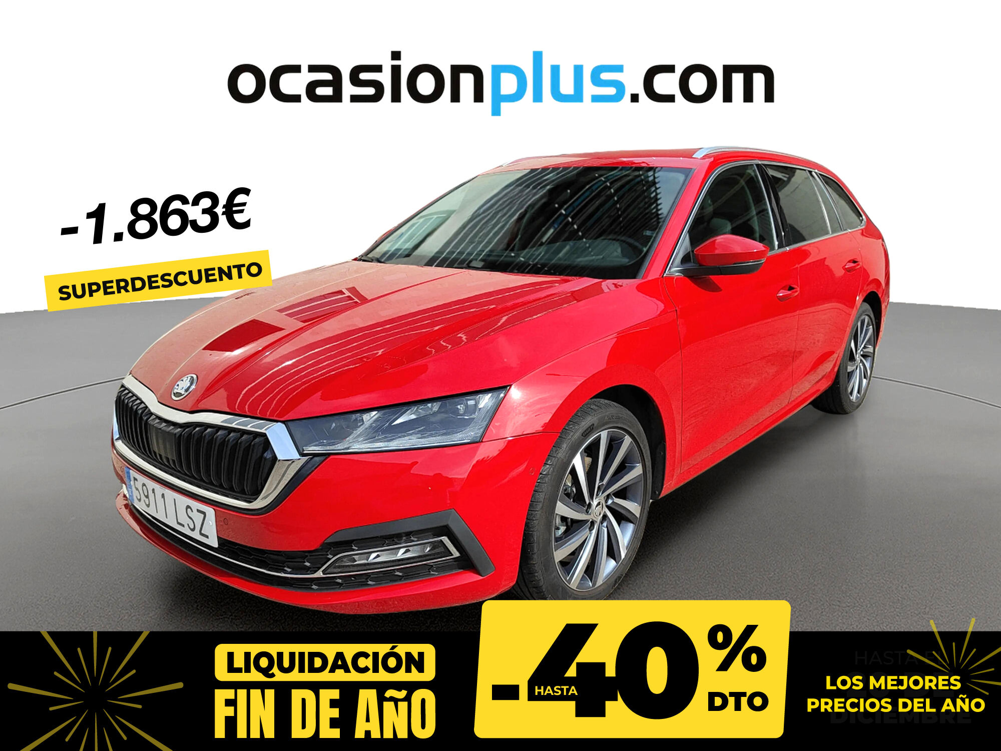SKODA Octavia (1.5 TSI m-HEV Style 110 kW (150 CV) DSG) en Madrid
