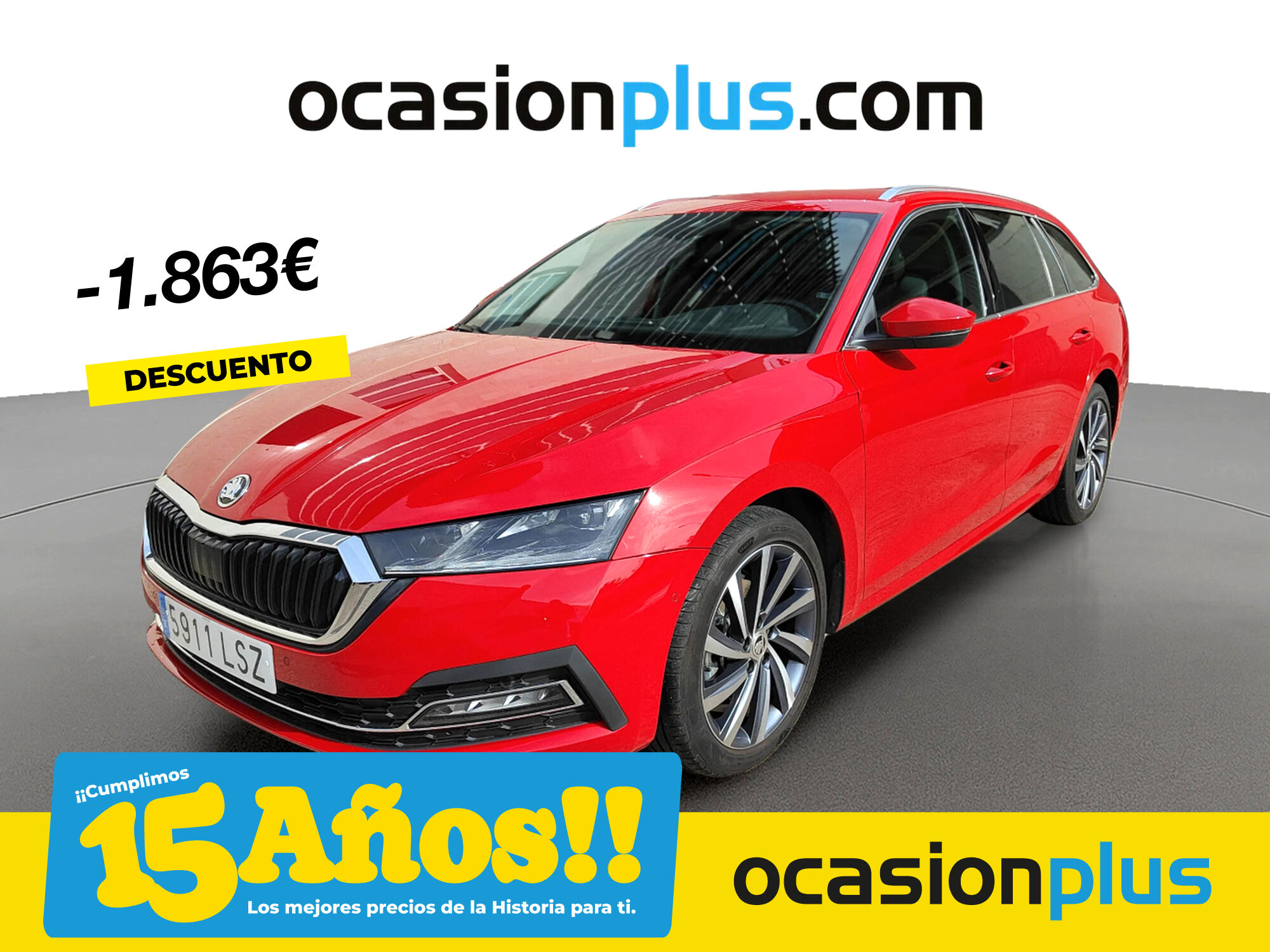 SKODA Octavia (1.5 TSI m-HEV Style 110 kW (150 CV) DSG) en Madrid
