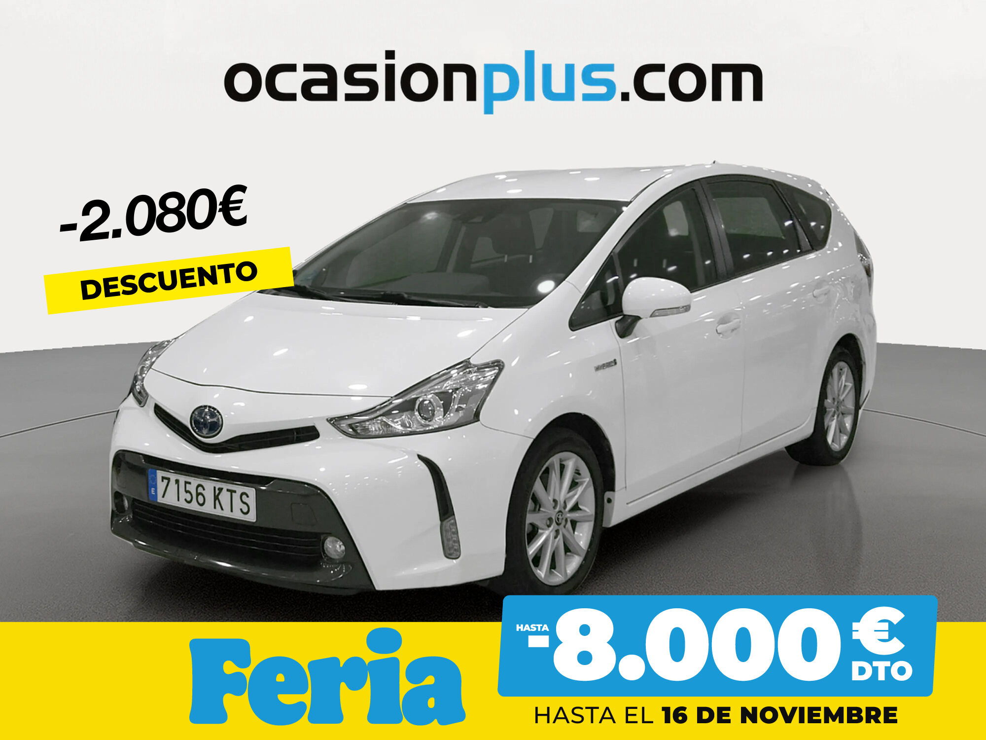 TOYOTA Prius (1.8 hibrido Advance 100 kW (136 CV)) en Madrid