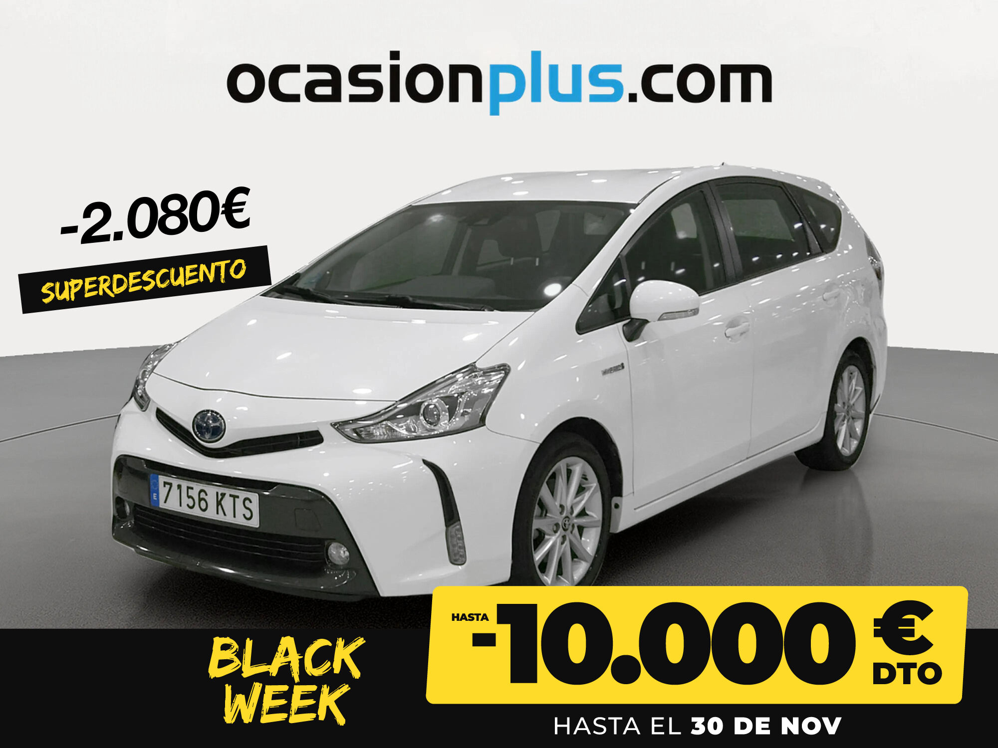 TOYOTA Prius (1.8 hibrido Advance 100 kW (136 CV)) en Madrid