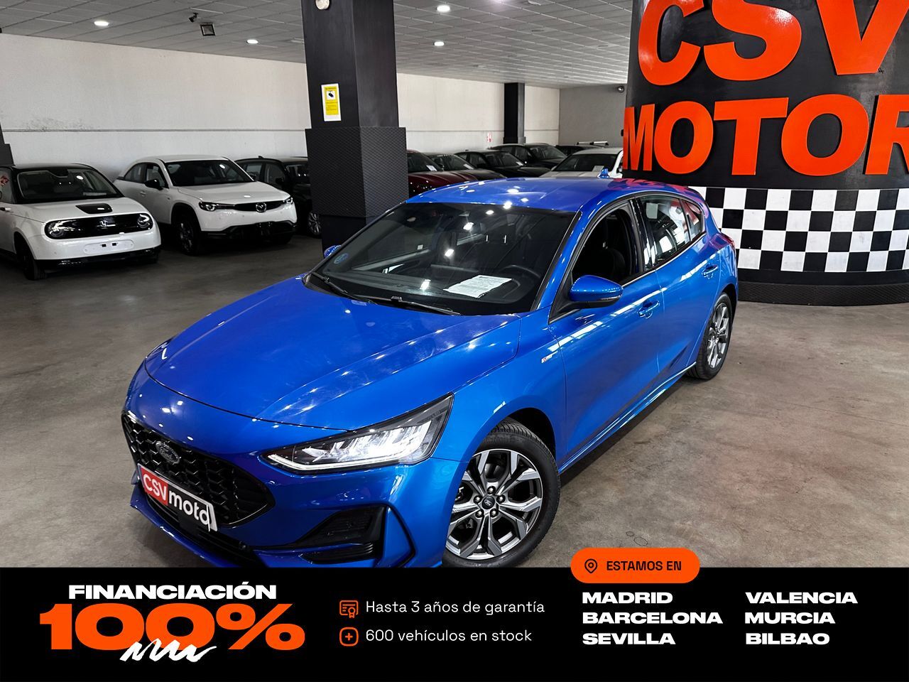 FORD Focus (1.0 Ecoboost MHEV 92kW ST-Line) en Madrid
