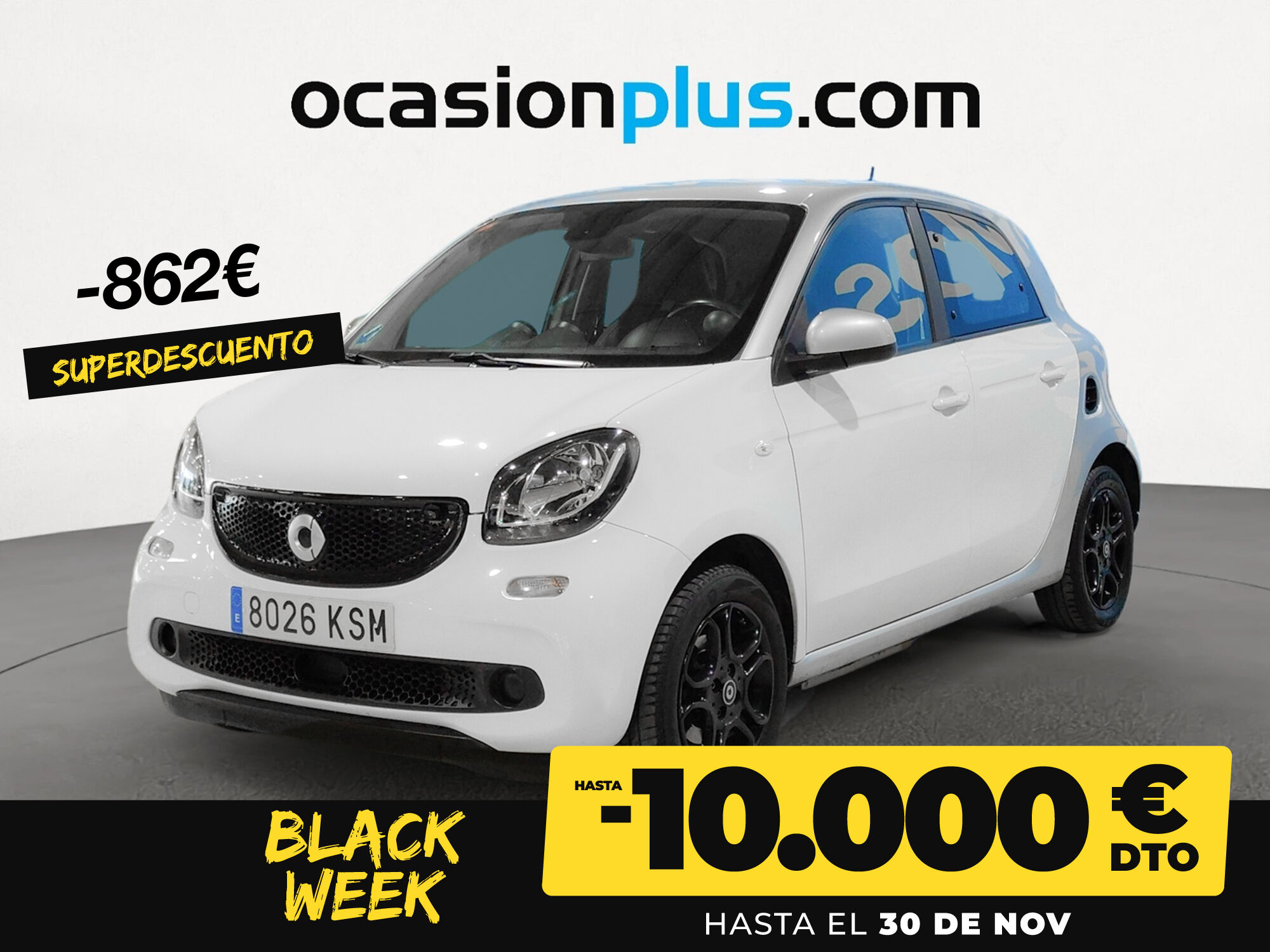 SMART Forfour (EQ electric drive 60 kW (82 CV)) en Madrid