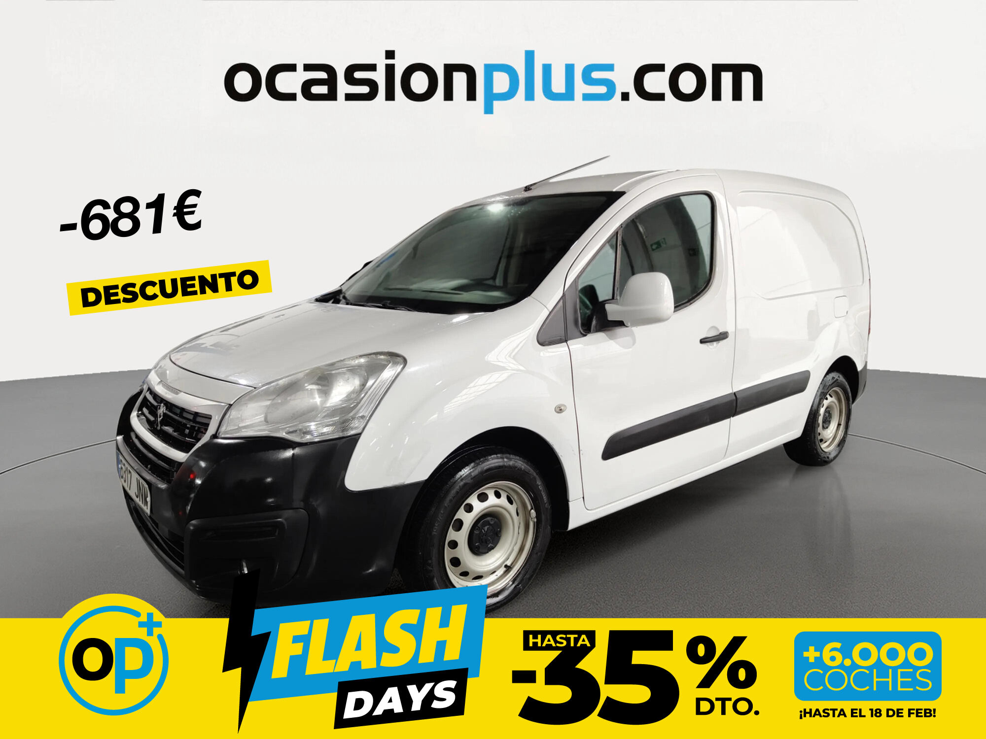 Foto del PEUGEOT Partner Furgón 1.6BlueHDI Confort Pack L2 100