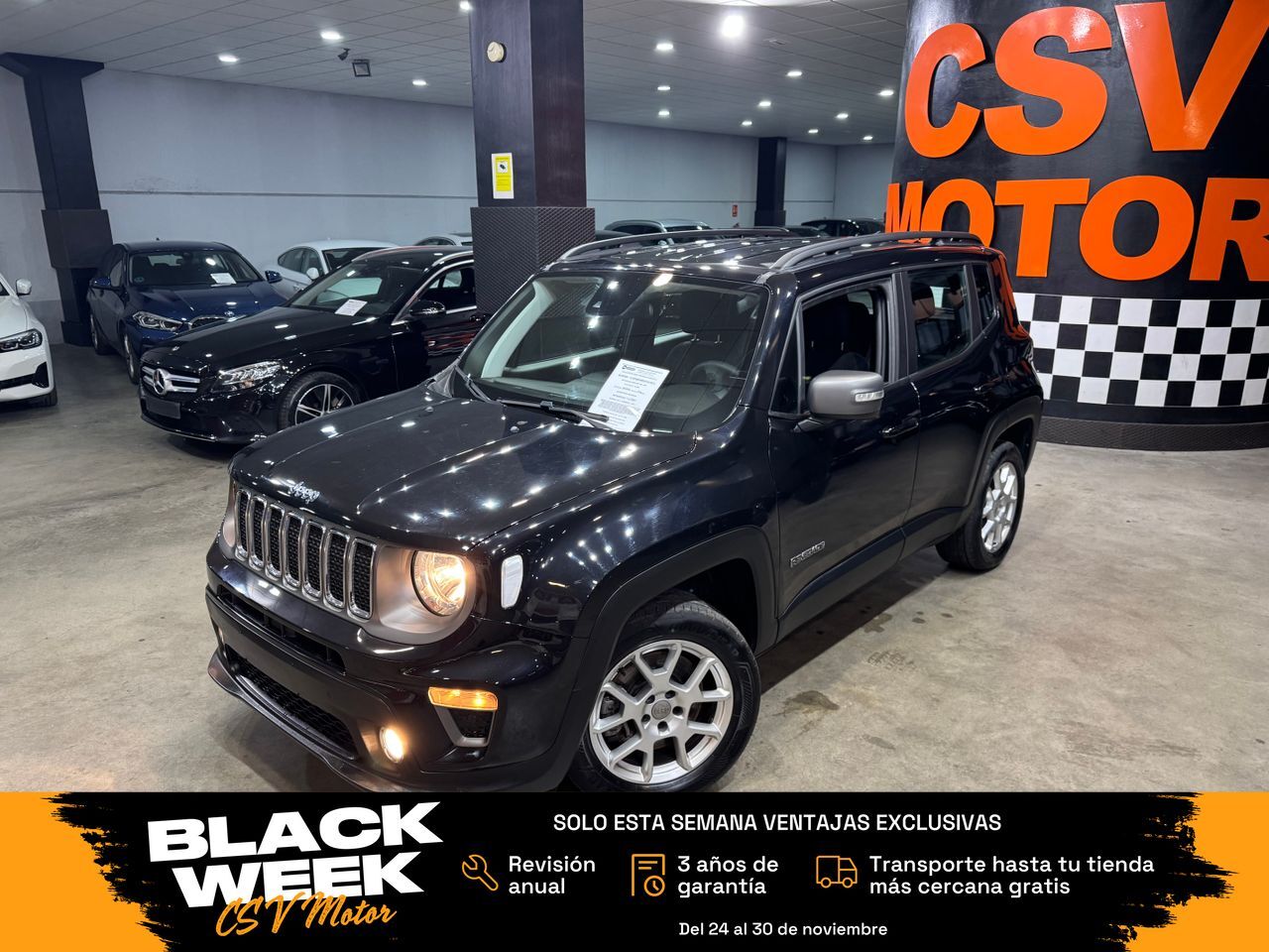 JEEP Renegade (Limited 1.3 PHEV 140kW (190CV) AT AWD) en Madrid