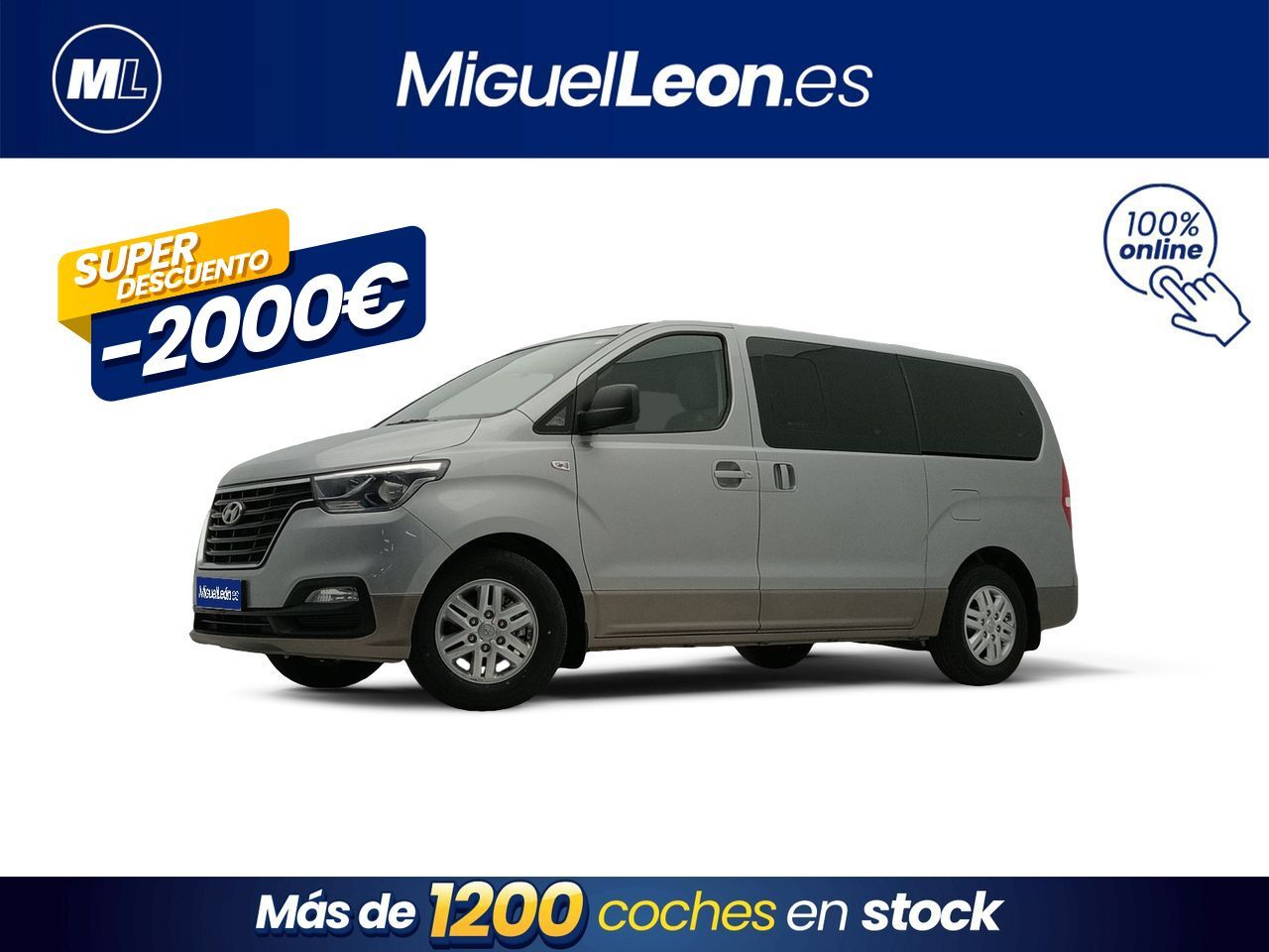 HYUNDAI H-1 (2.5 CRDI TRAVEL) en Palmas, Las