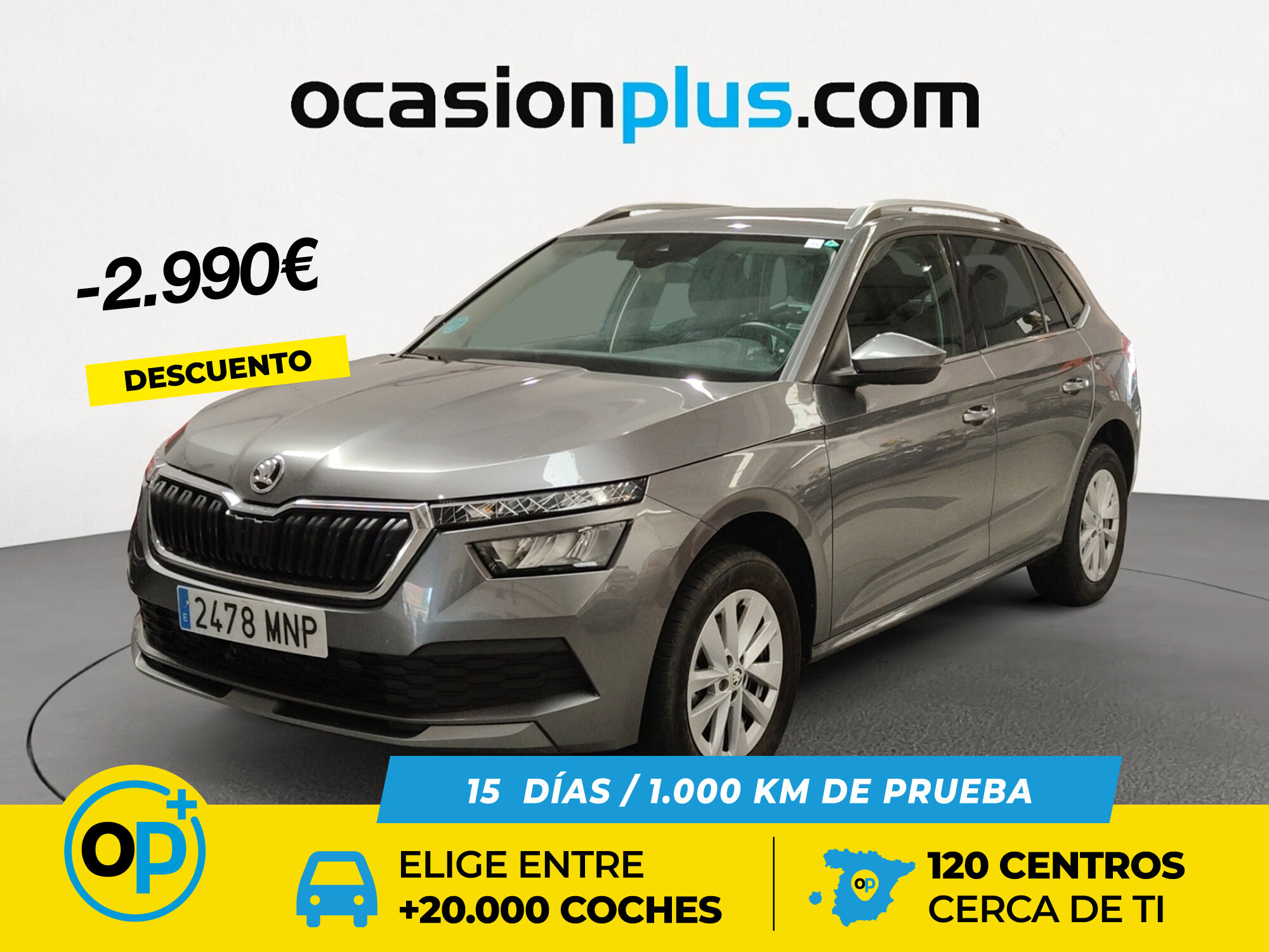 SKODA Kamiq (1.0 TSI Ambition 81 kW (110 CV)) en Madrid