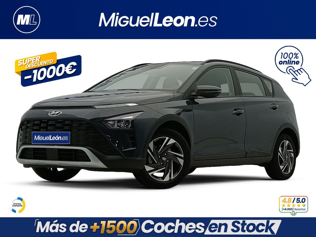 HYUNDAI Bayon (1.2 MPI Maxx) en Palmas, Las