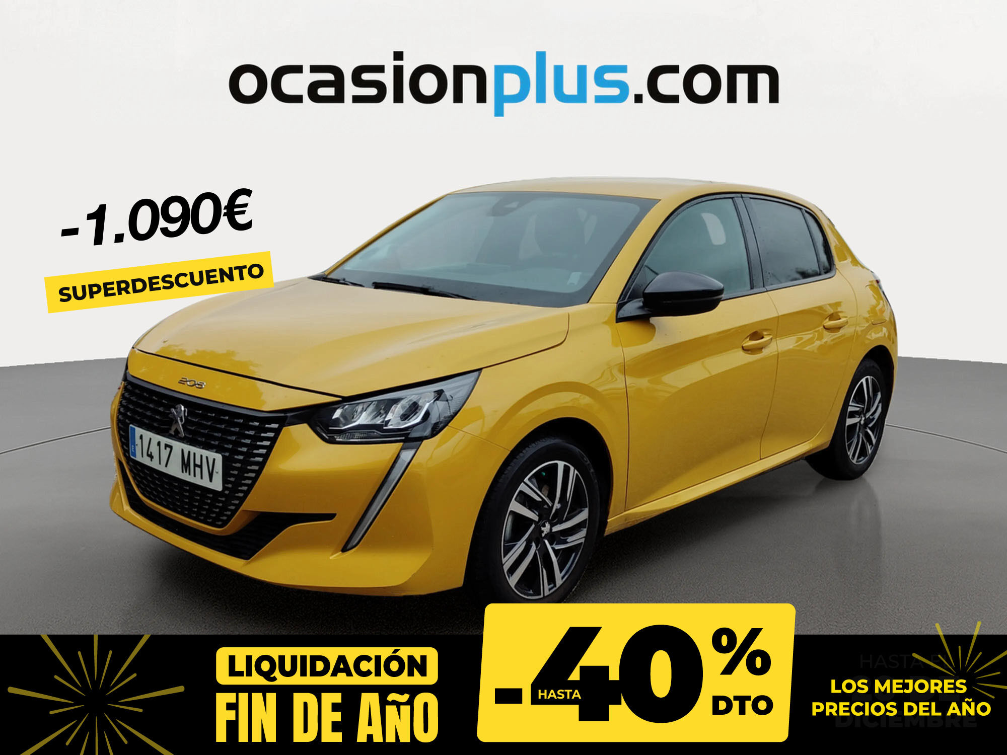 PEUGEOT 208 (PureTech 100 Allure 75 kW (100 CV)) en Madrid