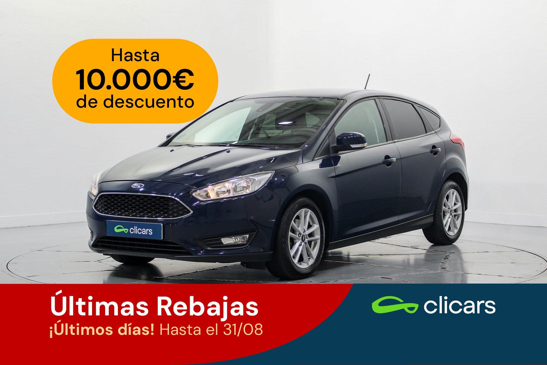 FORD Focus (Focus 1.0 Ecoboost Auto-S&S Trend 100) en Madrid