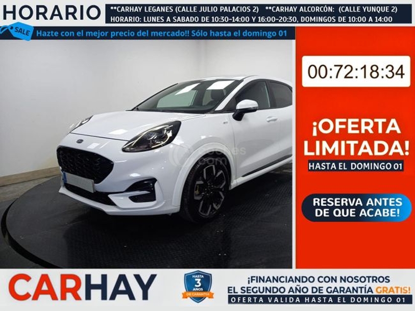 Foto del FORD Puma 1.0 EcoBoost MHEV ST-Line 125