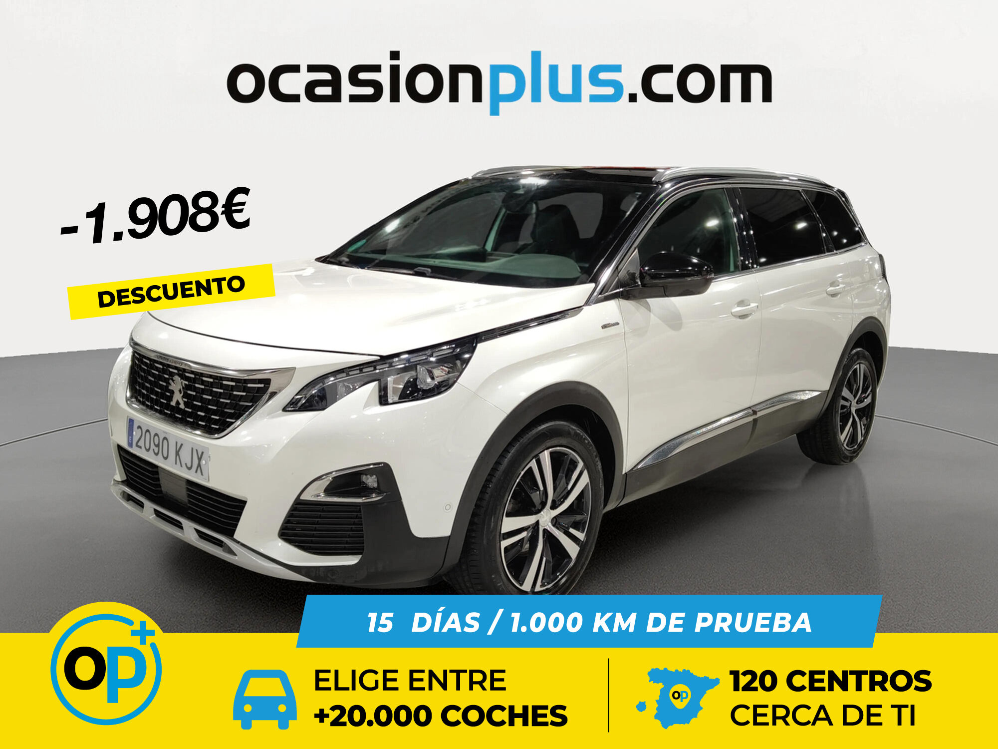 PEUGEOT 5008 (1.6L THP GT-Line EAT6 121 kW (165 CV)) en Madrid