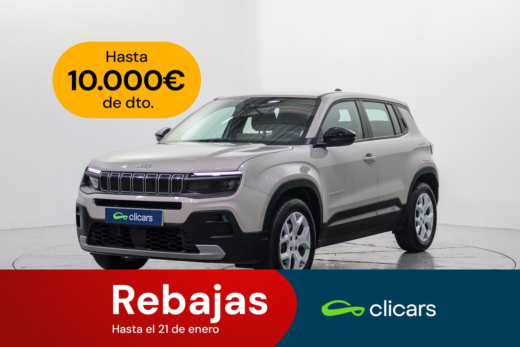 JEEP Avenger (Avenger 1.2 Ehybrid Altitude 74KW) en Madrid