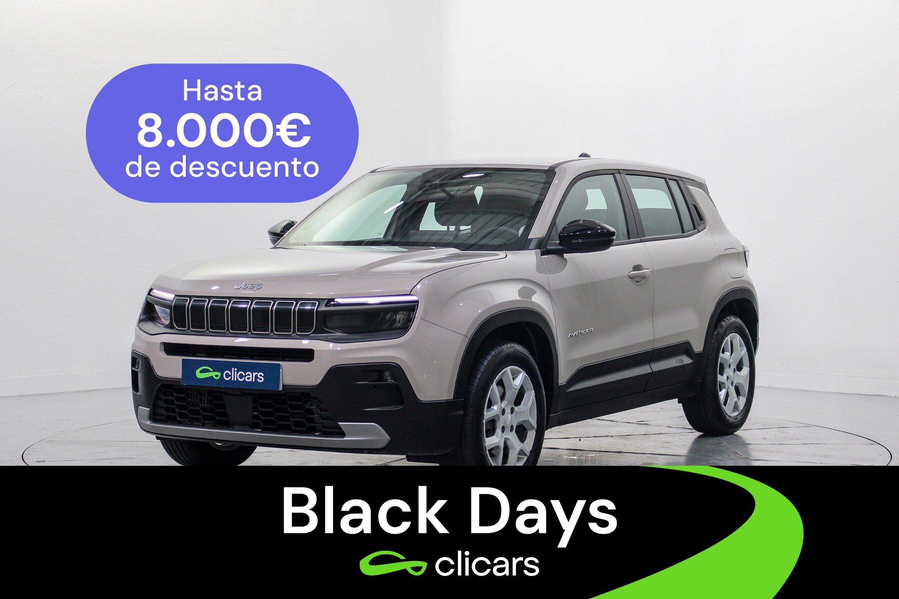 JEEP Avenger (Avenger 1.2 Ehybrid Altitude 74KW) en Madrid