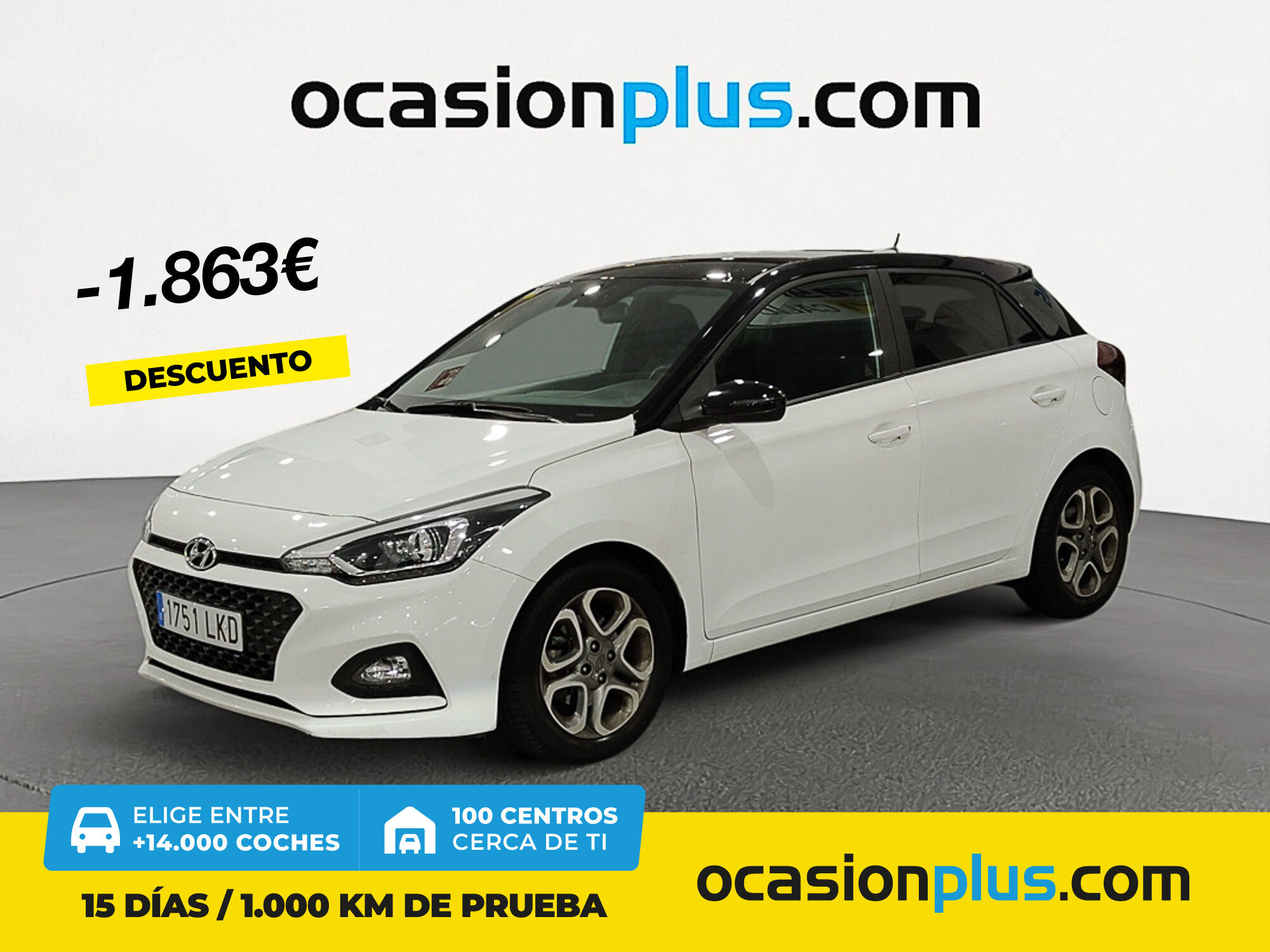 HYUNDAI i20 (1.0 TGDI Tecno DCT 74 kW (100 CV)) en Madrid