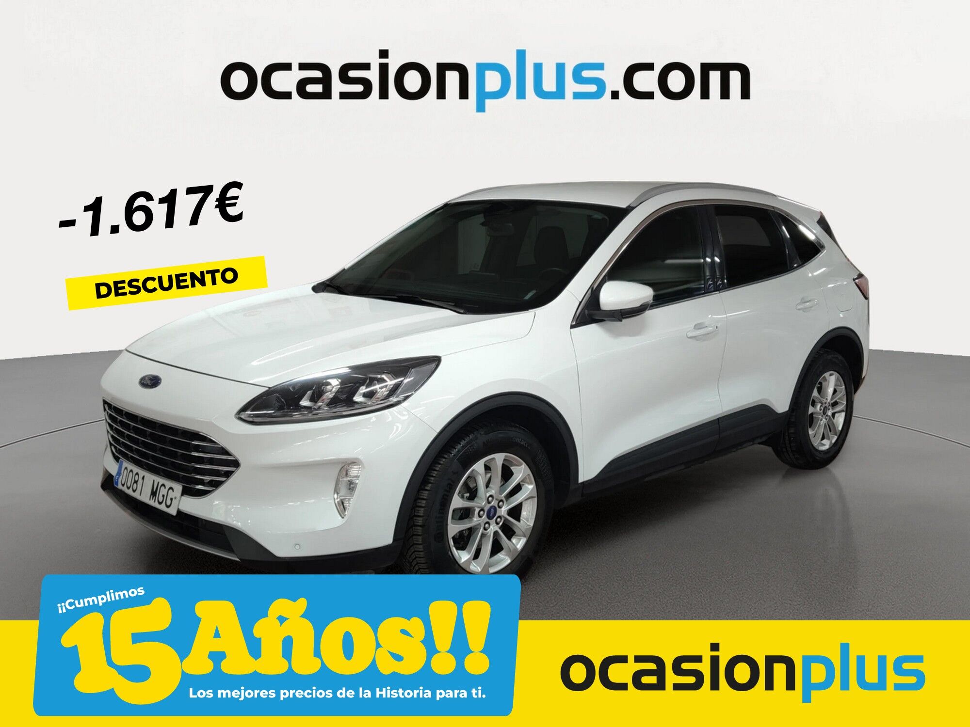 FORD Kuga (1.5 EcoBoost Titanium 4x2 110 kW (150 CV)) en Madrid