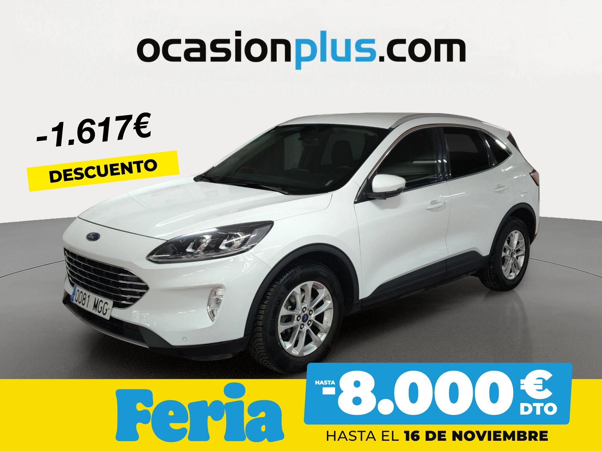 FORD Kuga (1.5 EcoBoost Titanium 4x2 110 kW (150 CV)) en Madrid