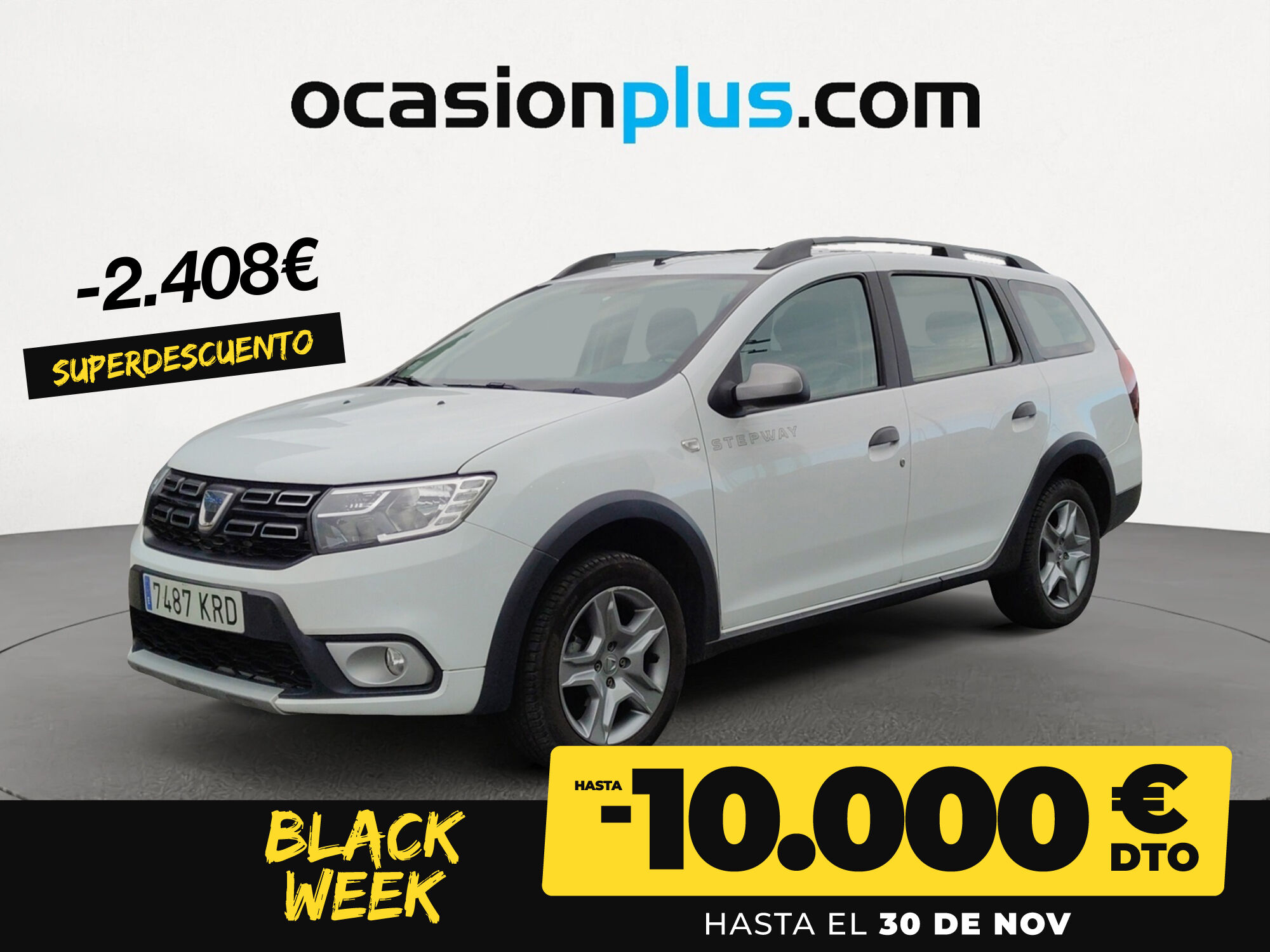 DACIA Logan (MCV Stepway Comfort TCE 66 kW (90 CV)) en Madrid
