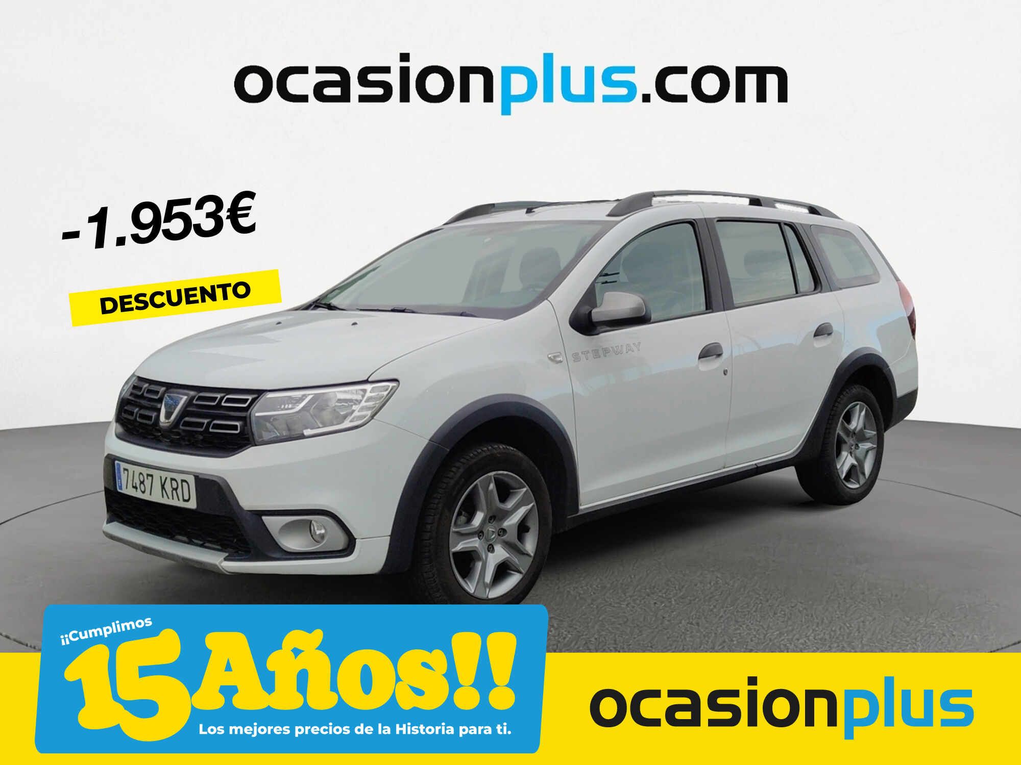 DACIA Logan (MCV Stepway Comfort TCE 66 kW (90 CV)) en Madrid