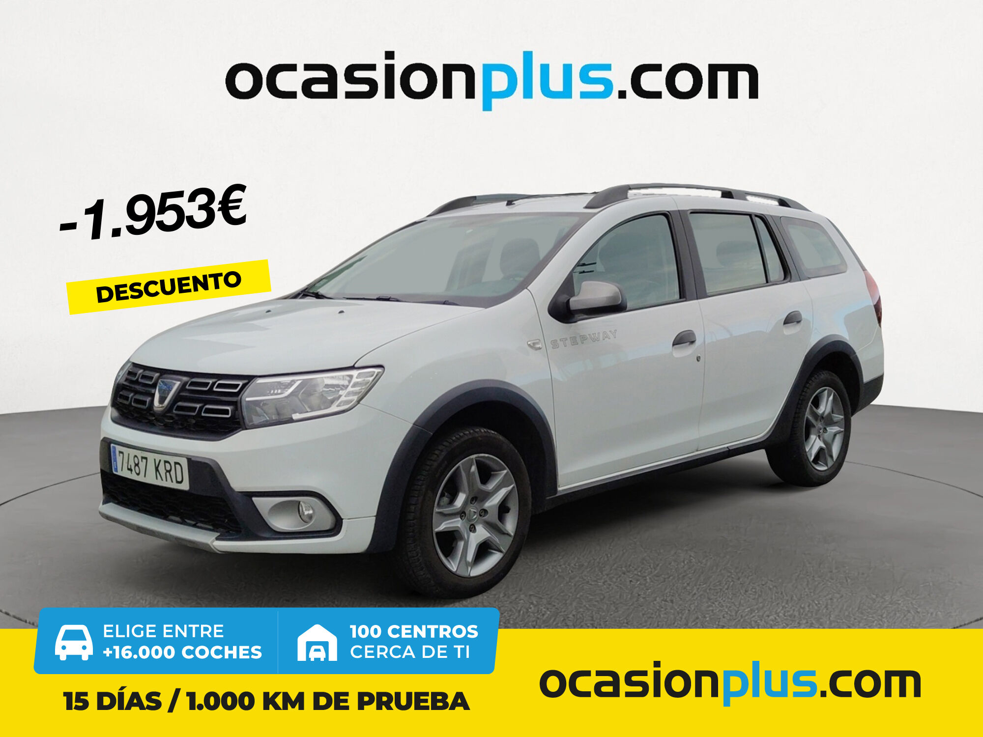 DACIA Logan (MCV Stepway Comfort TCE 66 kW (90 CV)) en Madrid