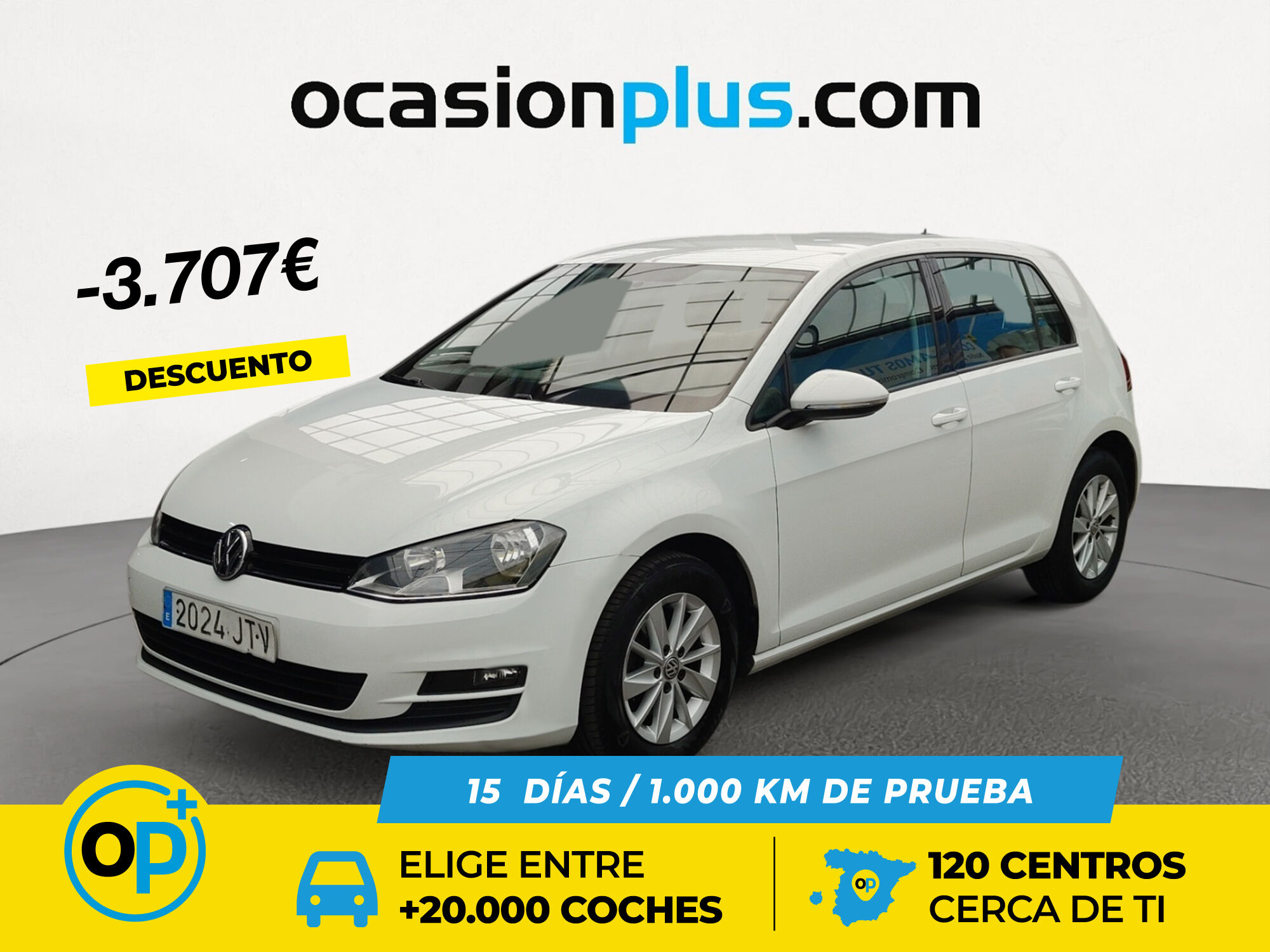 VOLKSWAGEN Golf (Business & Navi 1.6 TDI BMT 81 kW (110 CV) DSG) en Madrid