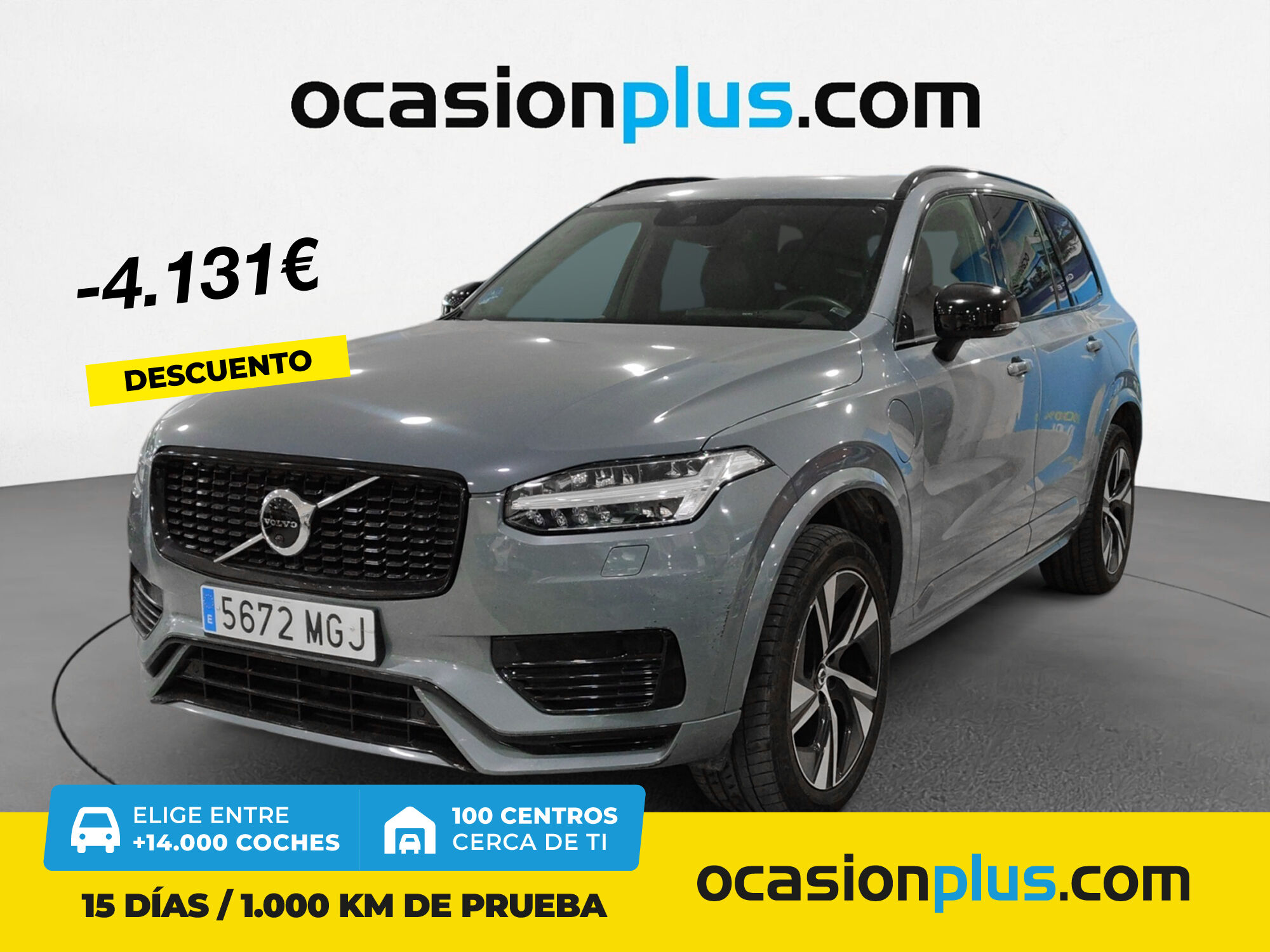 VOLVO XC90 (T8 Core Recharge AWD Auto 335 kW (455 CV)) en Madrid