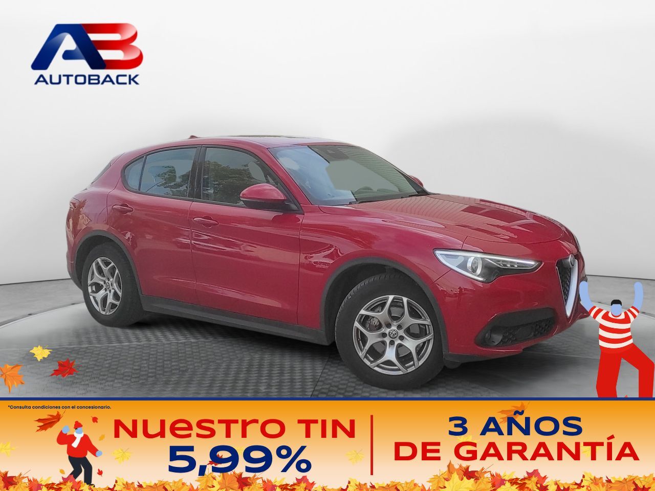 ALFA ROMEO Stelvio (2.2 Diésel 118kW (160CV) Stelvio RWD) en Madrid