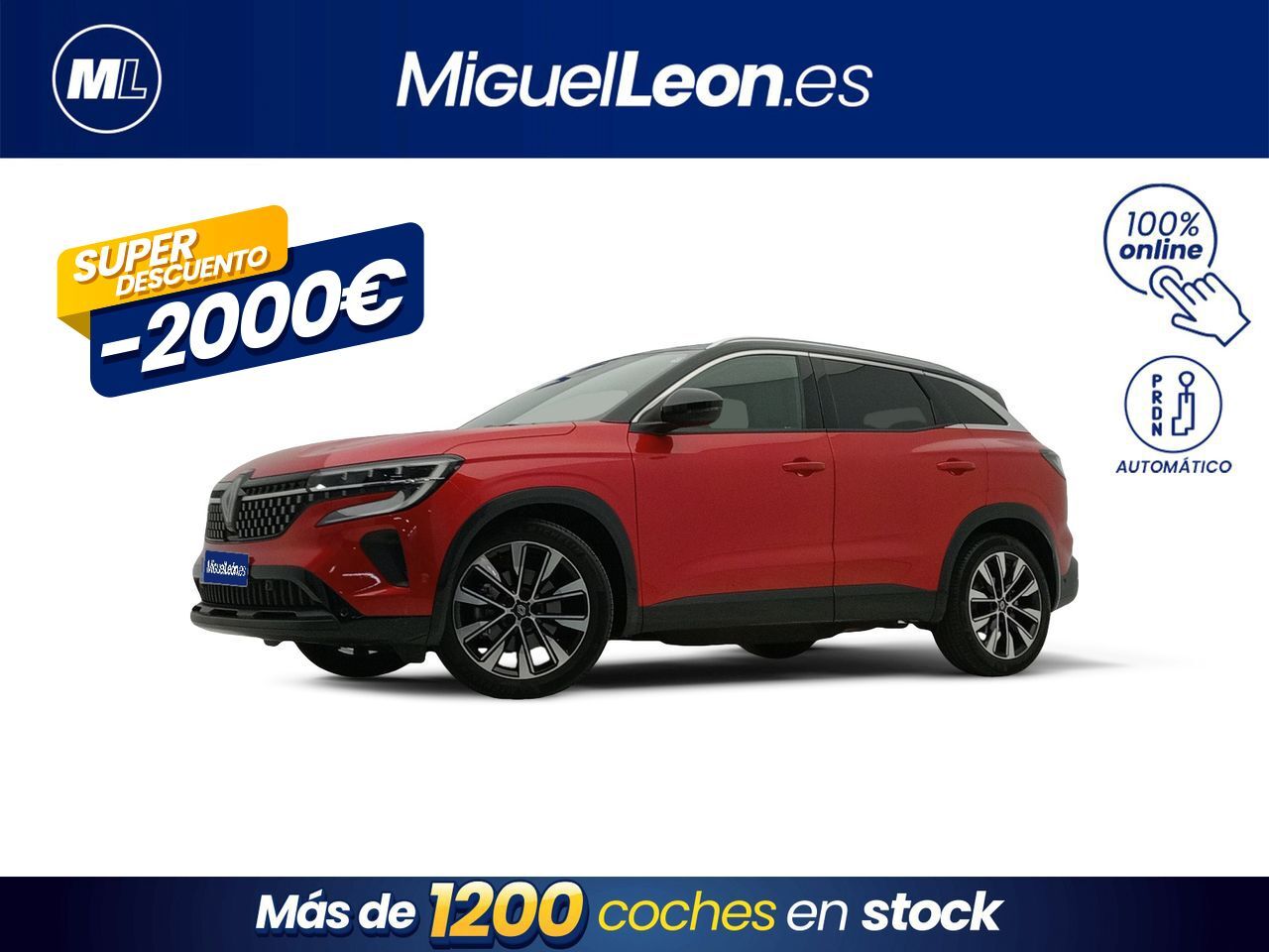 RENAULT Austral (Techno Mild Hybrid 103kW (140CV) Auto) en Palmas, Las