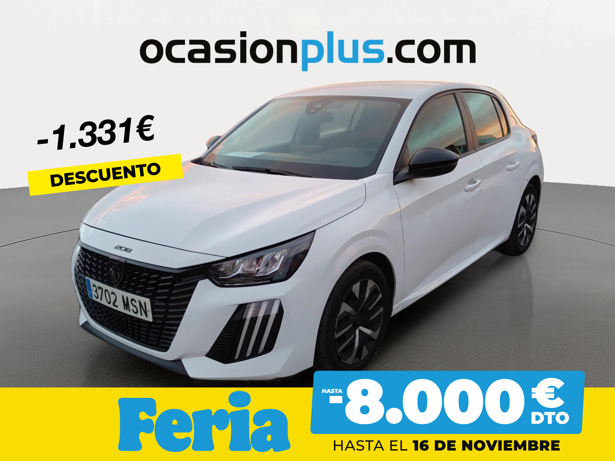 PEUGEOT 208 (PureTech 100 Active 75 kW (100 CV)) en Madrid