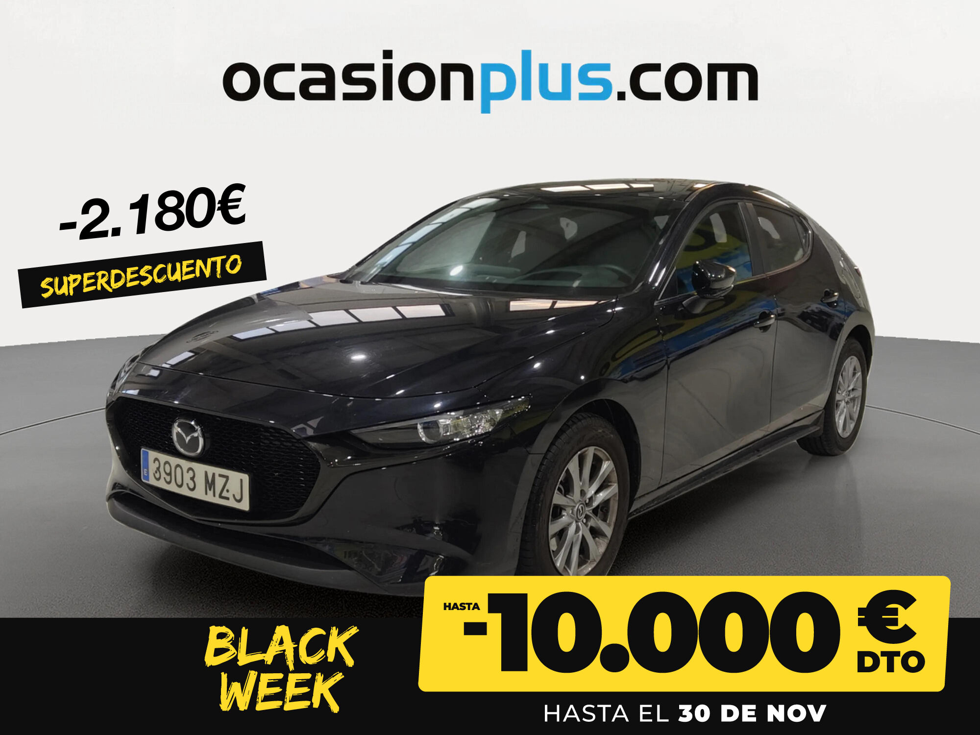 MAZDA Mazda3 (2.5L E-SKY G MHEV Prime-line 103 kW (140 CV)) en Madrid