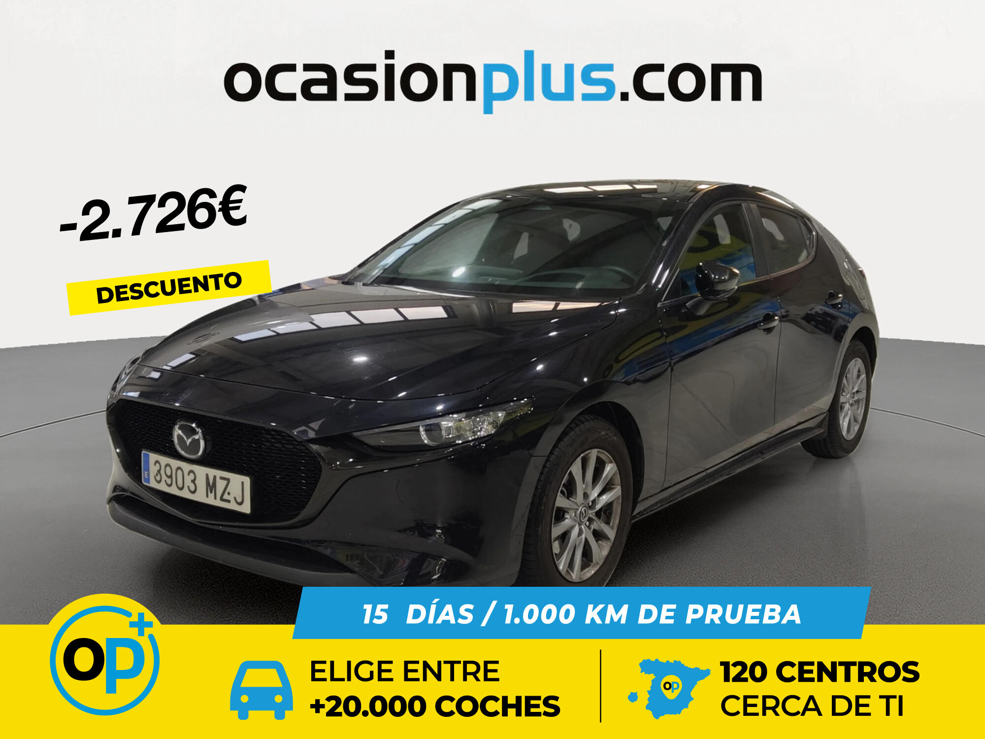 MAZDA Mazda3 (2.5L E-SKY G MHEV Prime-line 103 kW (140 CV)) en Madrid