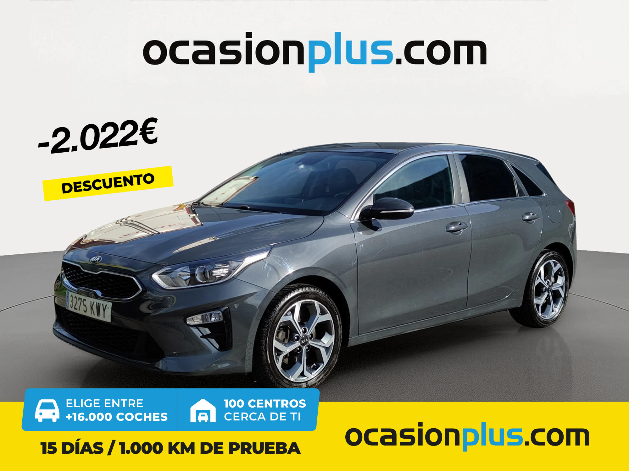 KIA Ceed (1.6 CRDi Tech 85 kW (115 CV)) en Madrid