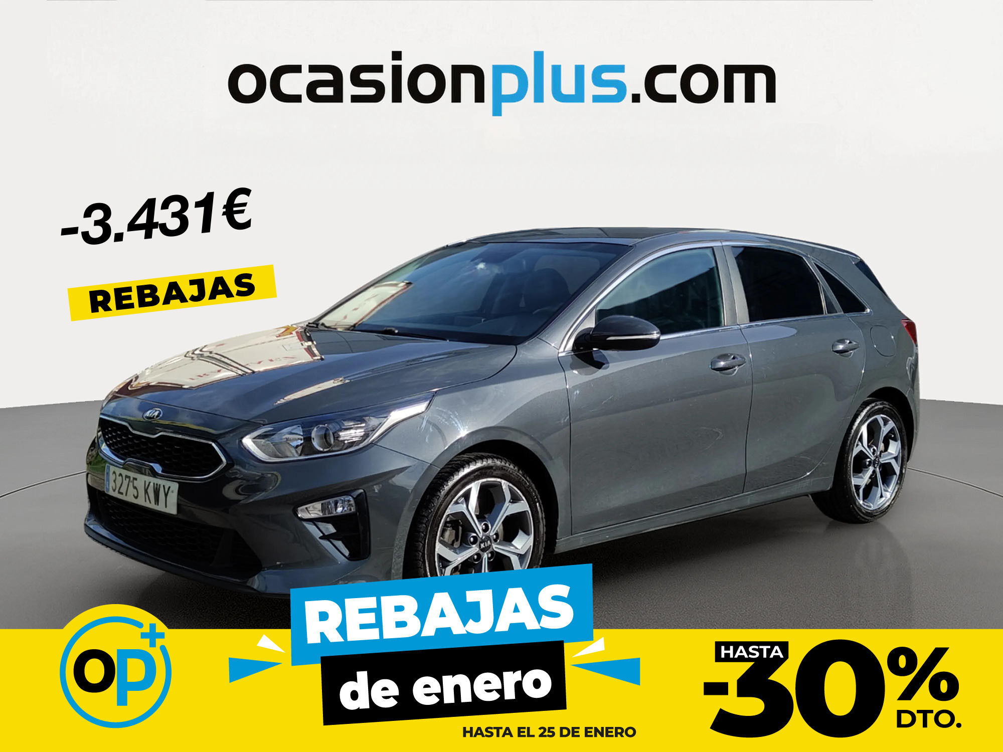 KIA Ceed (1.6 CRDi Tech 85 kW (115 CV)) en Madrid