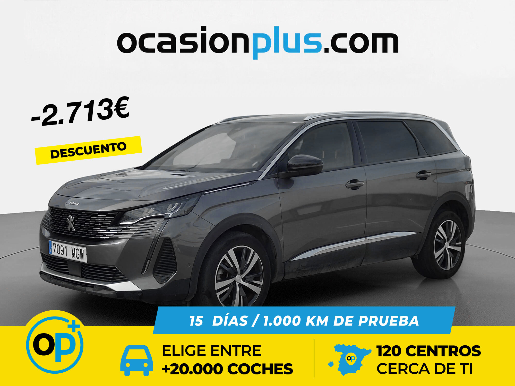 PEUGEOT 5008 (PureTech 130 S&S Allure Pack EAT8 96 kW (130 CV)) en Madrid