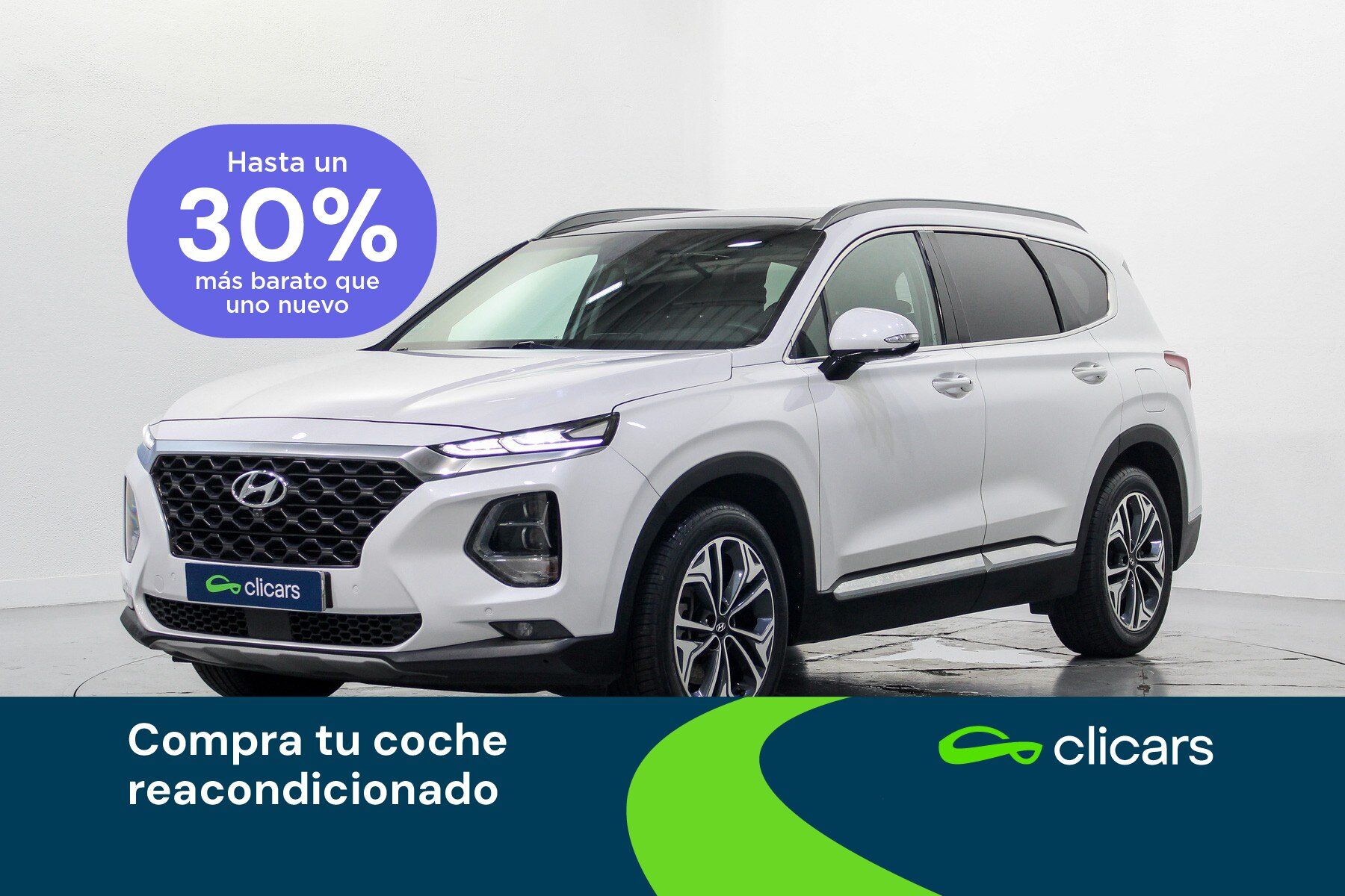 HYUNDAI Santa Fe (Santa Fe Tm 2.2CRDi Tecno DK 4x4 Aut.) en Madrid